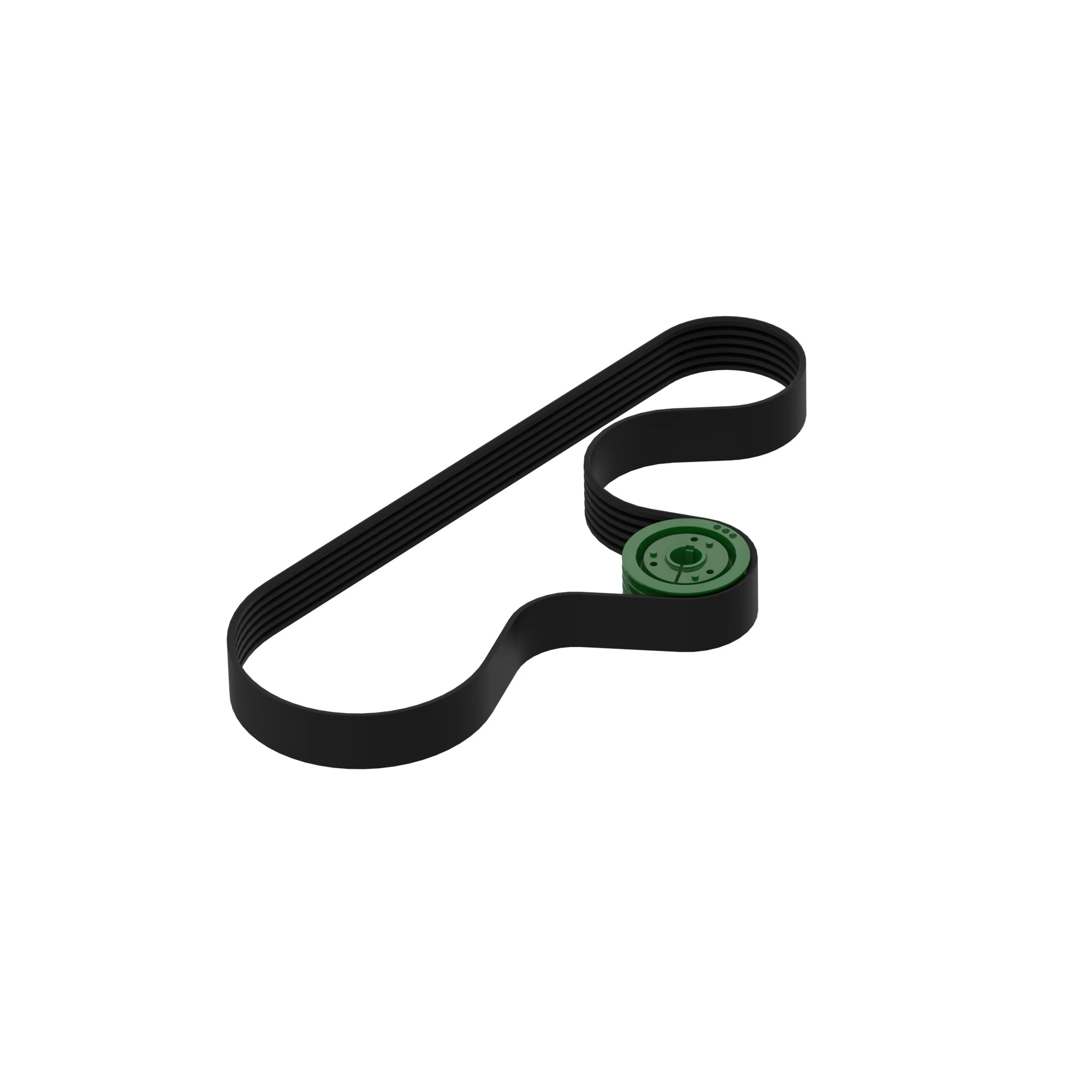 John Deere 40% Speed Differential 6-Groove Pulley and Belt Attachment - BXE10822