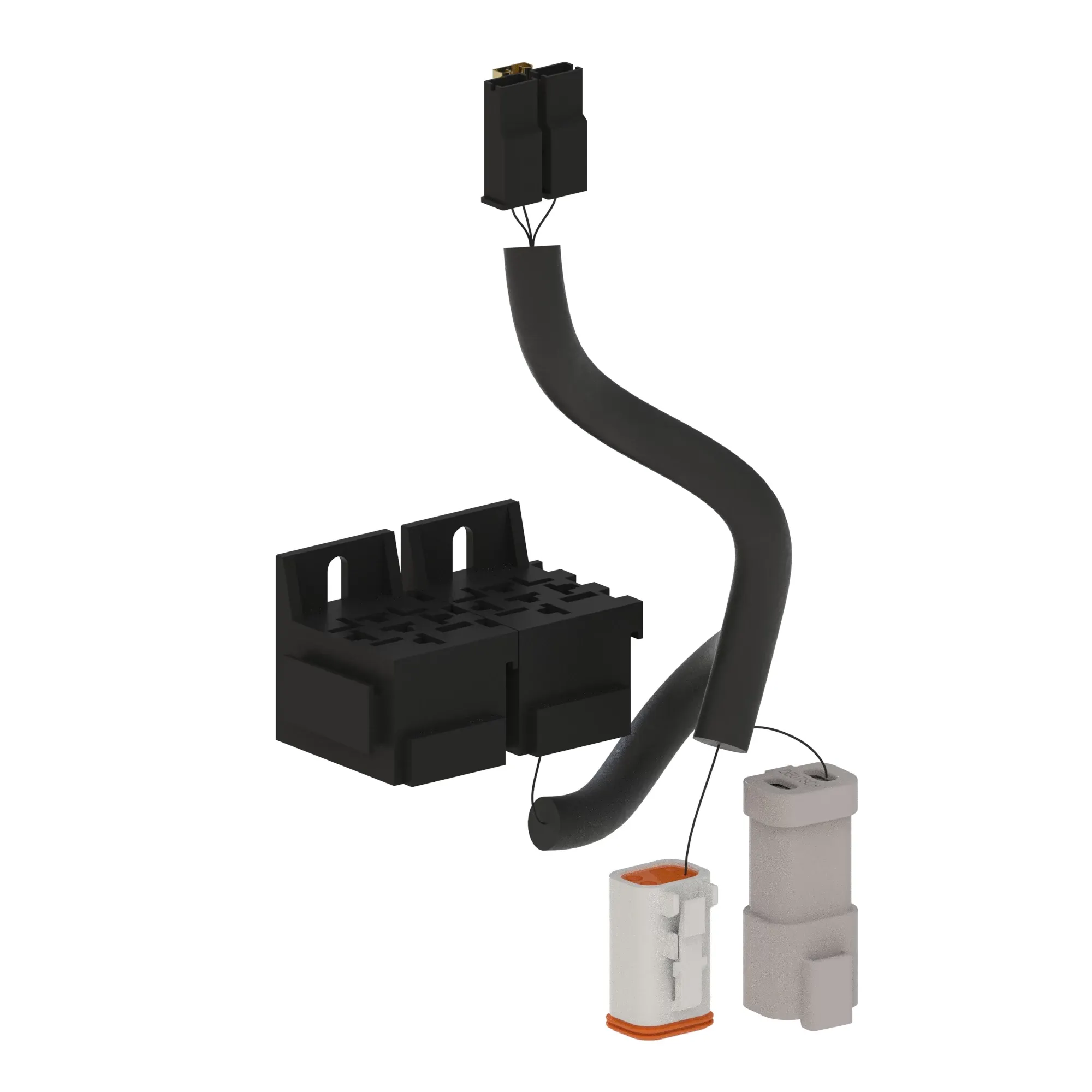 John Deere 3-Pole Socket Outlet Harness - SJ27618