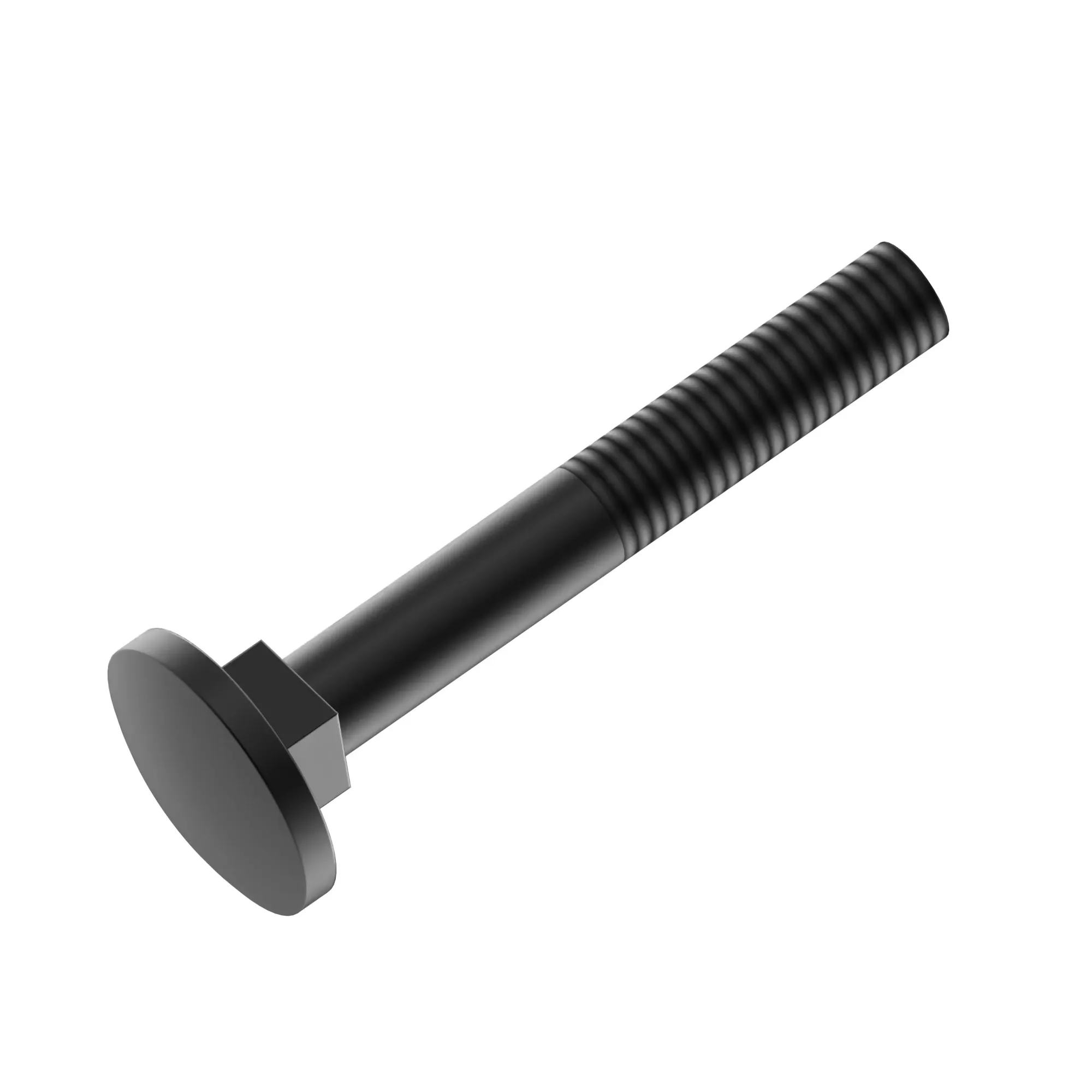 John Deere Round Head Square Neck Bolt, M6 X 45 - 03M7328