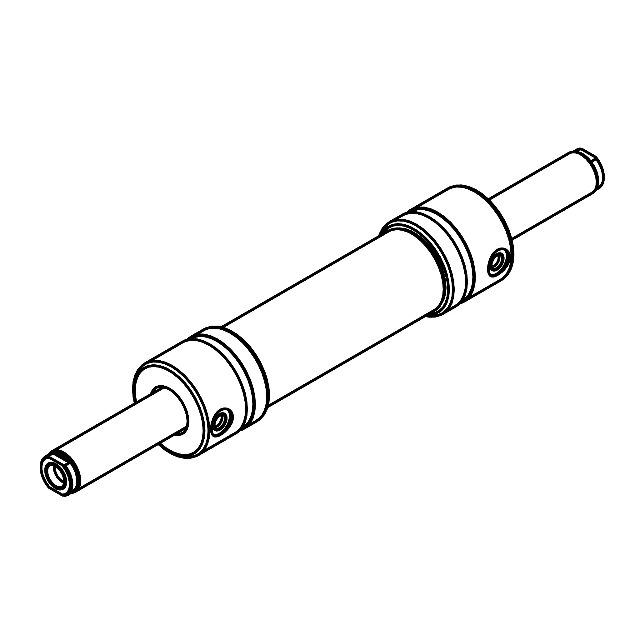 John Deere Hydraulic Steering Cylinder - SJ31116