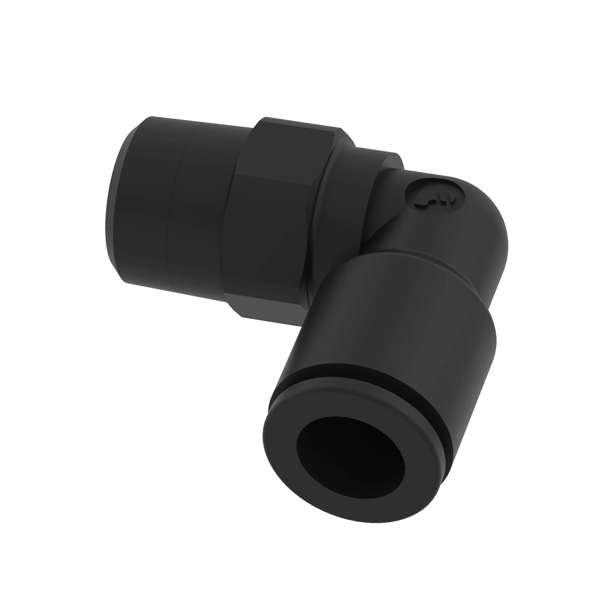 FITTING-1/8NPT X1/4 TUBE,SW ELB QC