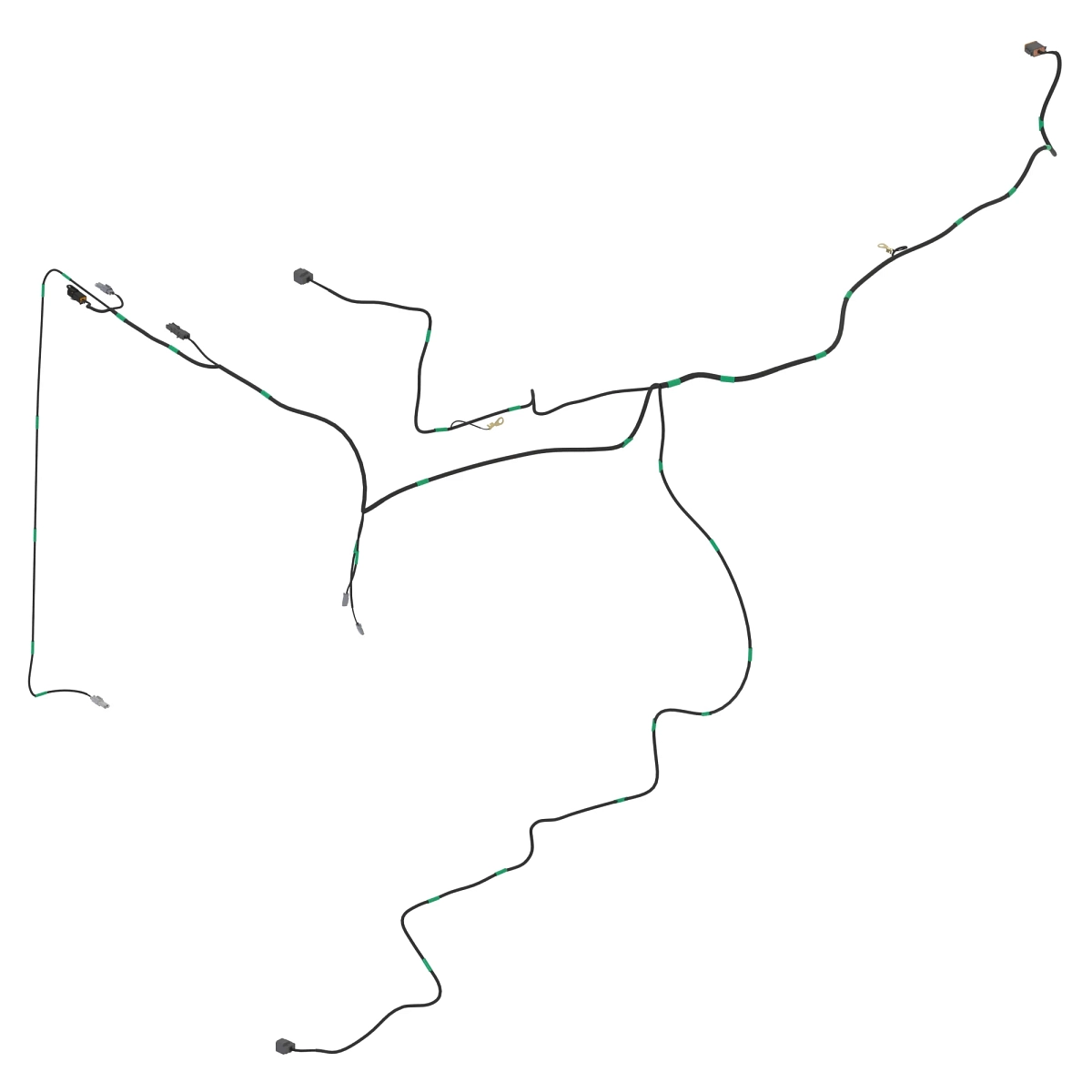 Chassis Wiring Harness, Rear Frame