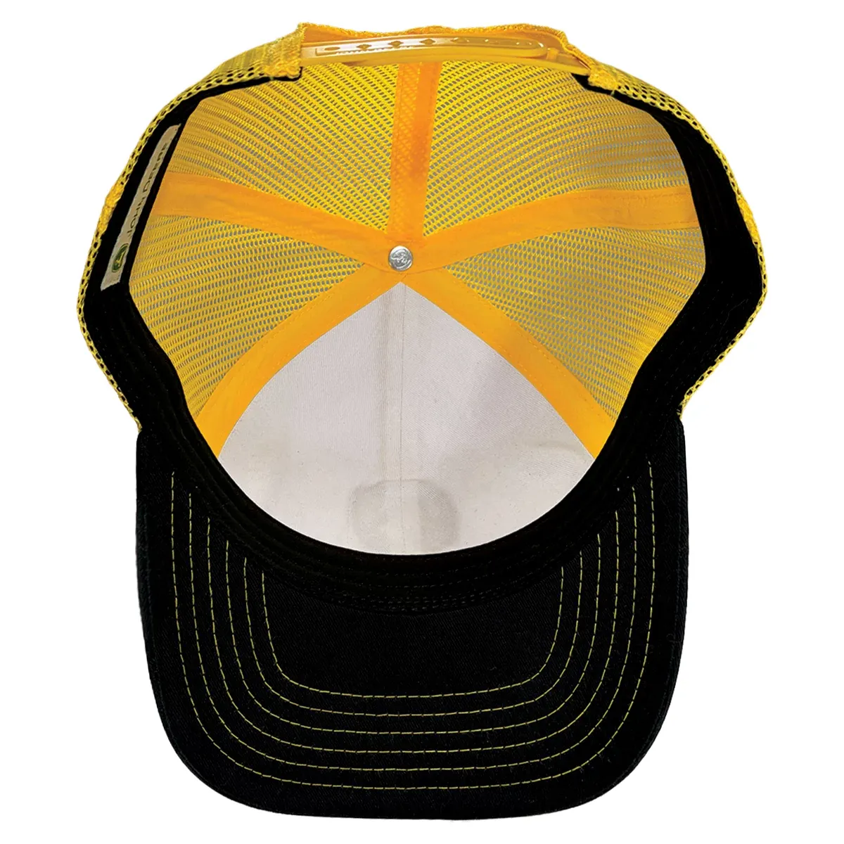 Collegiate Series Trucker Hat - Black and Yellow
