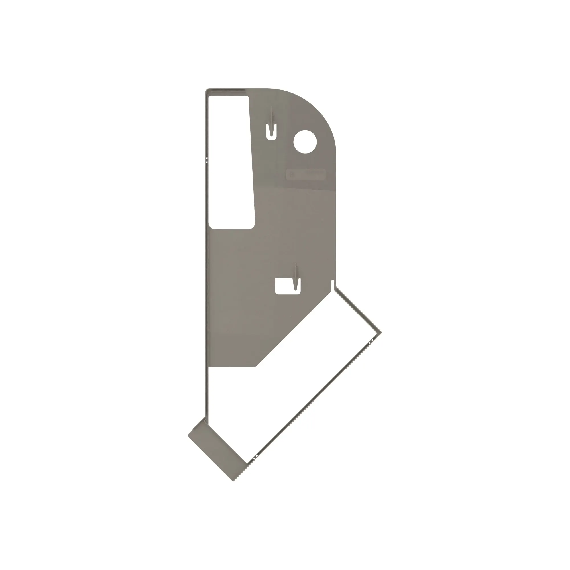 GASKET, BACK, CLEAN GRAIN BYPASS