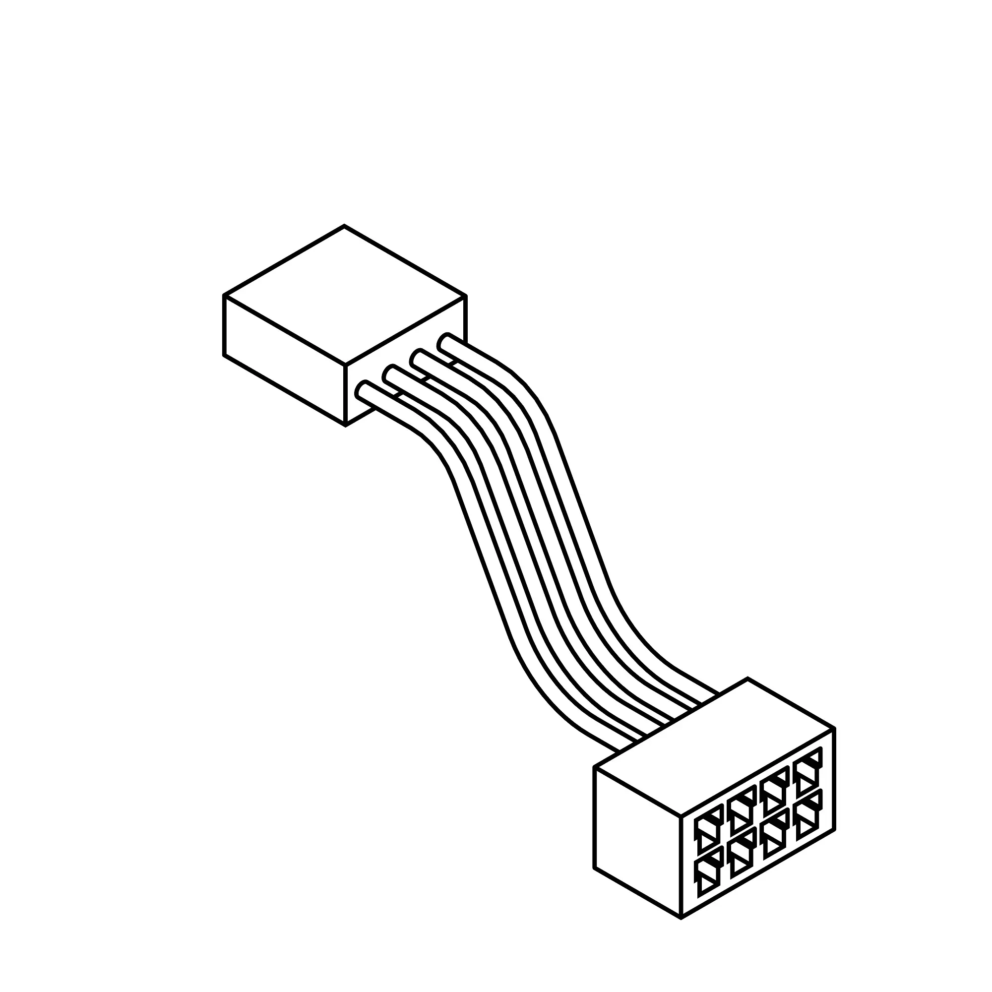 John Deere Radio Speaker WRG Harness - RE165739