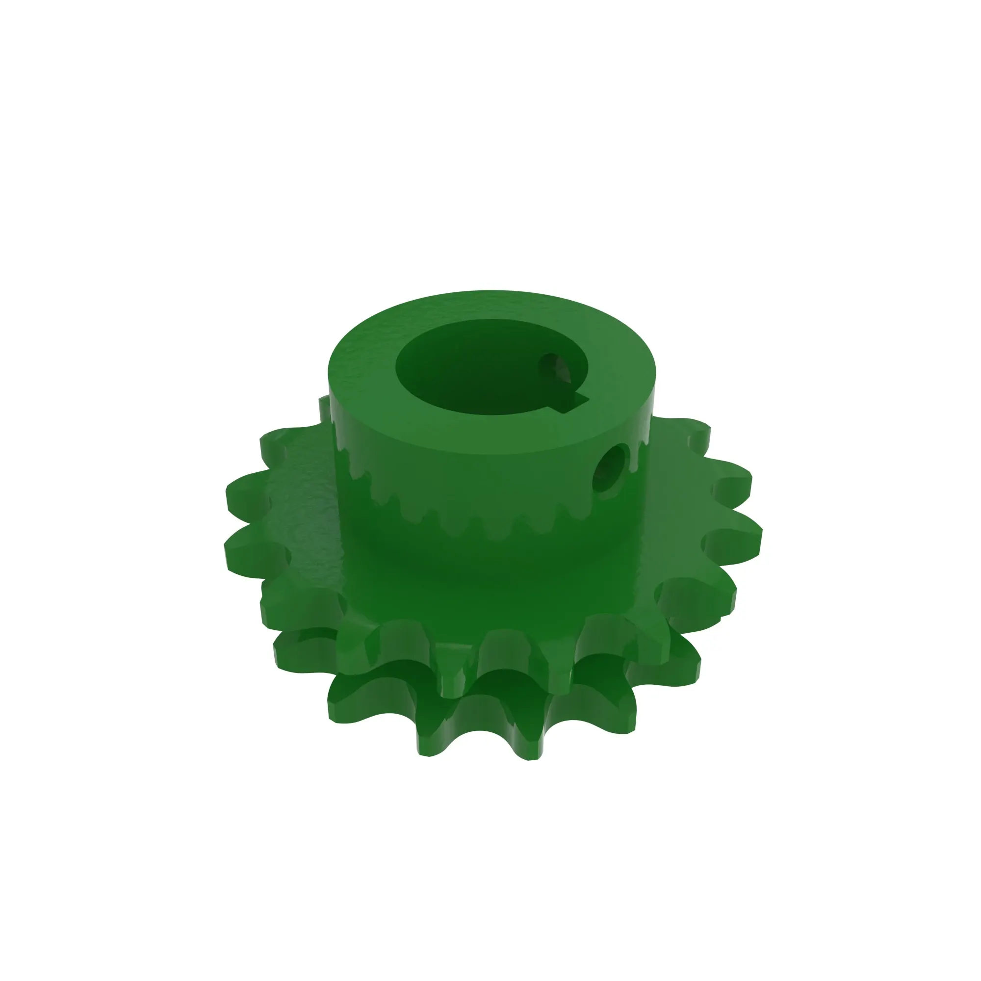 John Deere Right Side Cross Shaft Double Chain Sprocket - AE43471