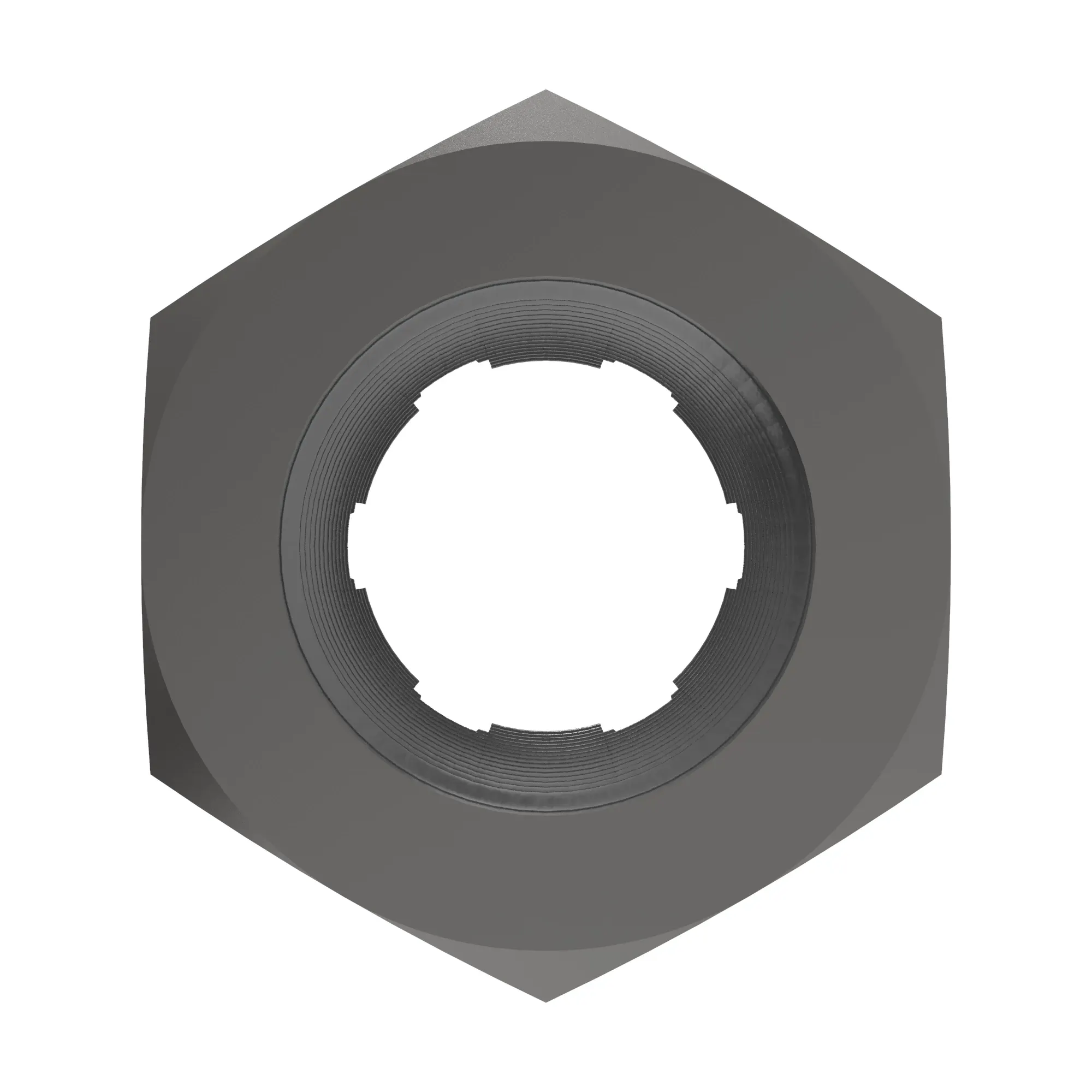 NUT, METRIC HEX SLOTTED