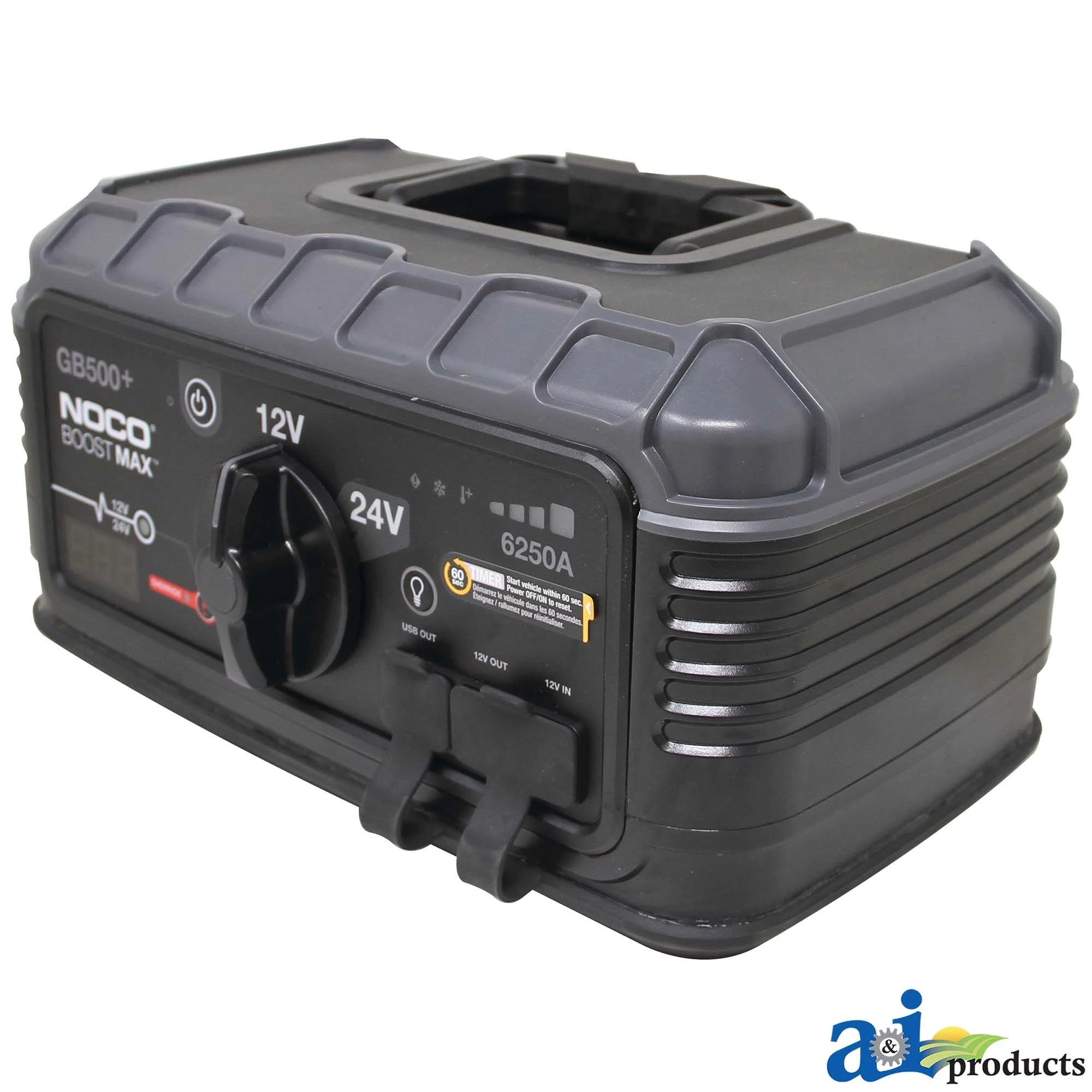 A&I Products 6250A 12V/24V Lithium Jump Starter - A-GB500