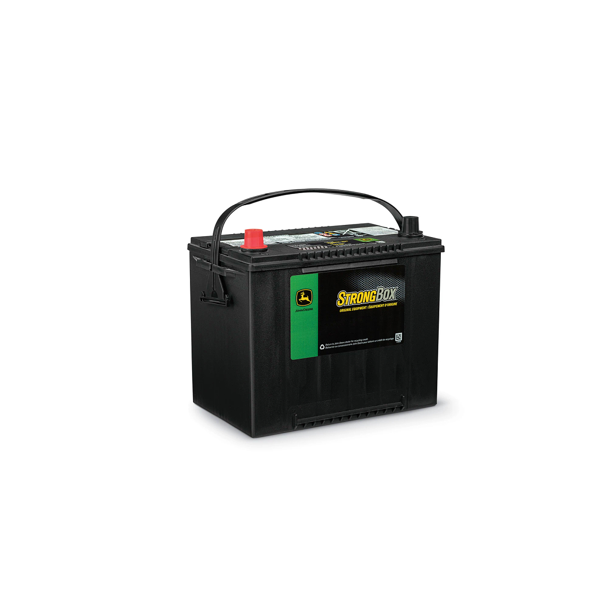 John Deere 12 Volt Battery, Wet Charged, 50 Ah, 550 CCA, 24 BCI - TY21764B