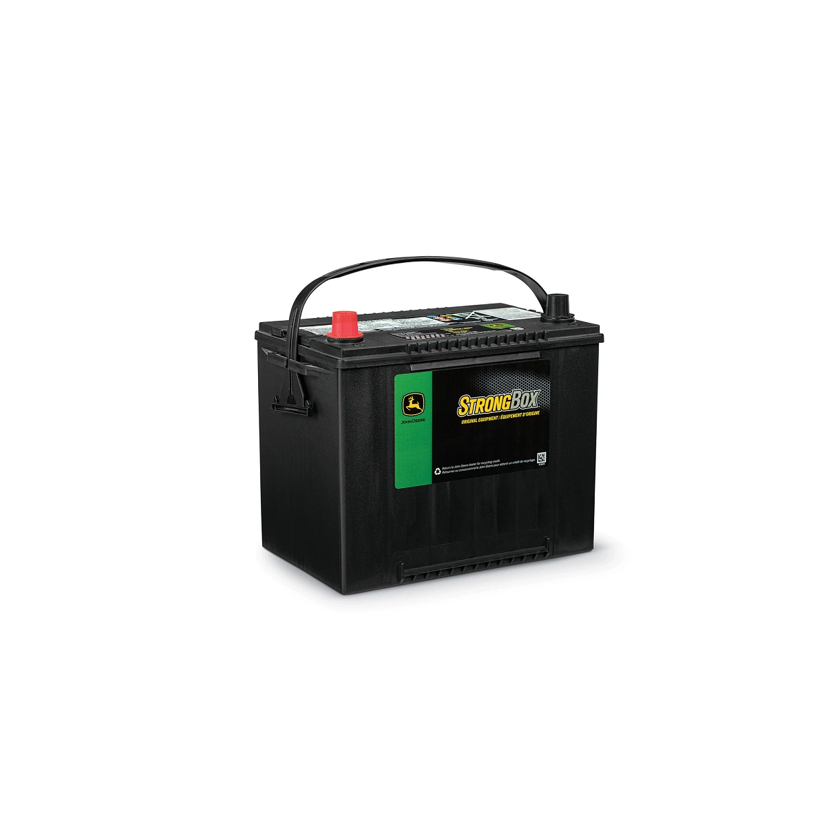 John Deere 12 Volt Battery, Wet Charged, 50 Ah, 550 CCA, 24 BCI - TY21764B