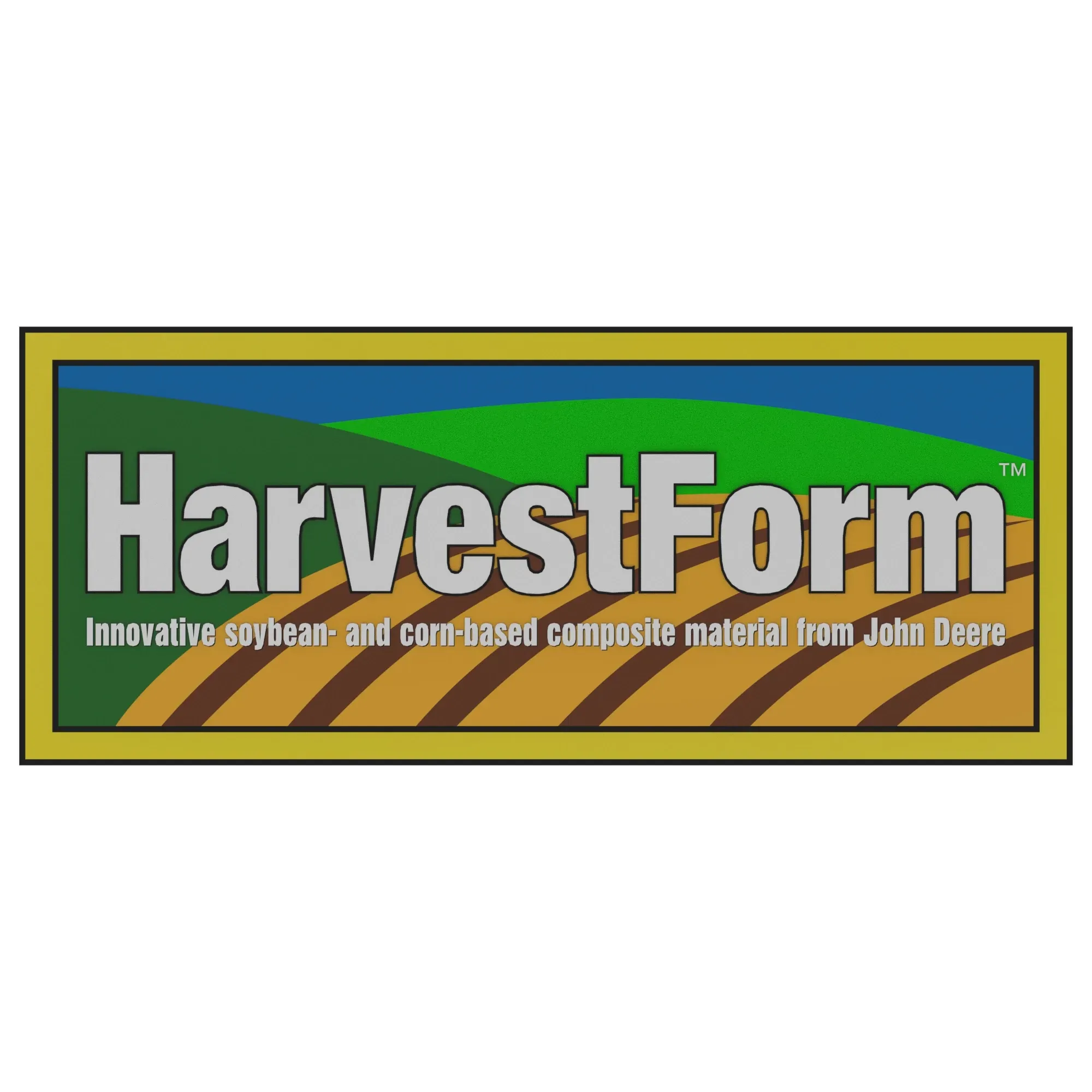 John Deere HarvestForm™ Reflector Decal - H203781
