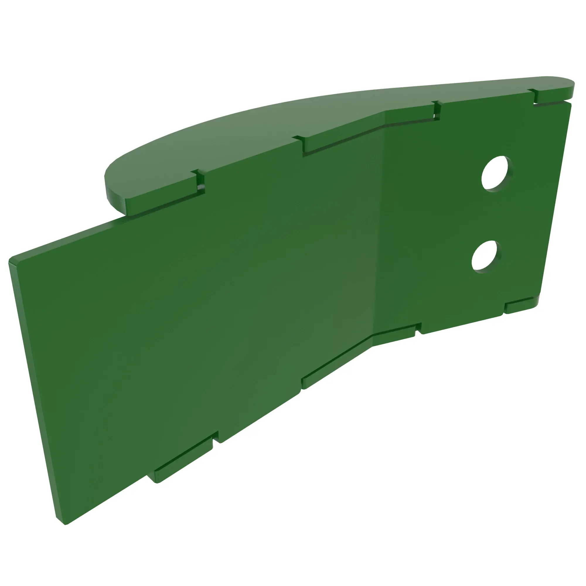 DEFLECTOR ASSY, UPPER KICKER SHAFT