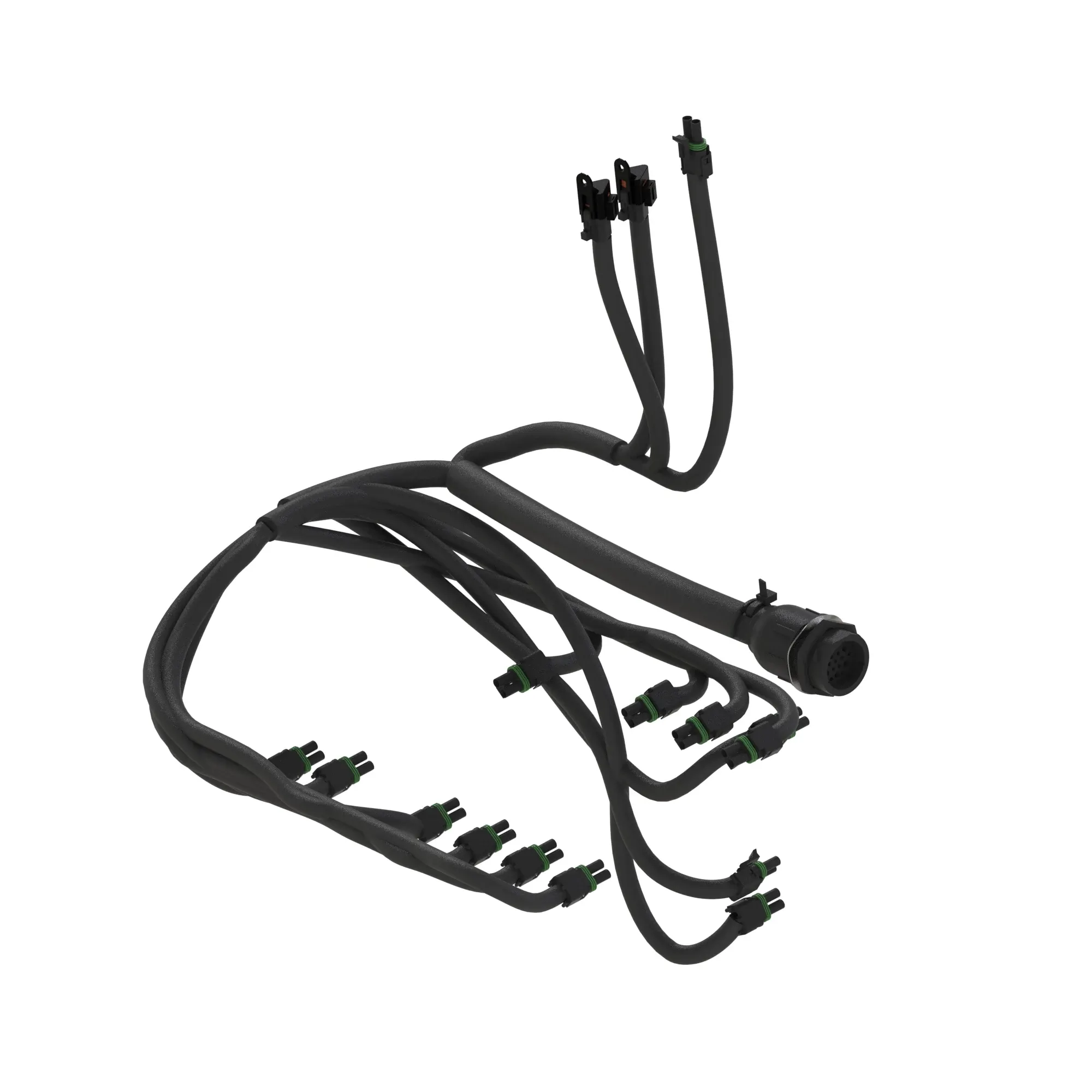 John Deere Valve Block Distribution Valve Wiring Harness - AA110672
