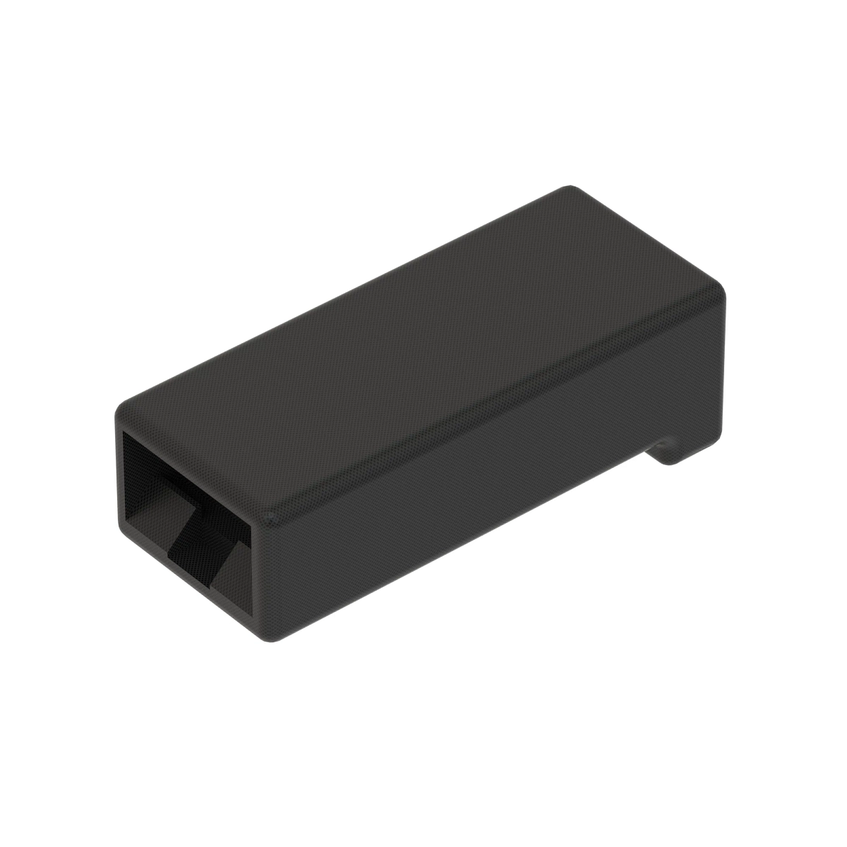Conn Tyco Faston 1W F Ntrl Plstc