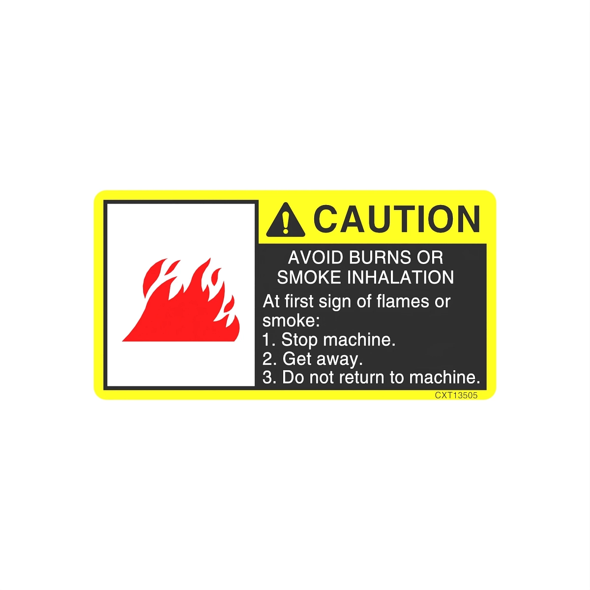 Label-Fire Safety English