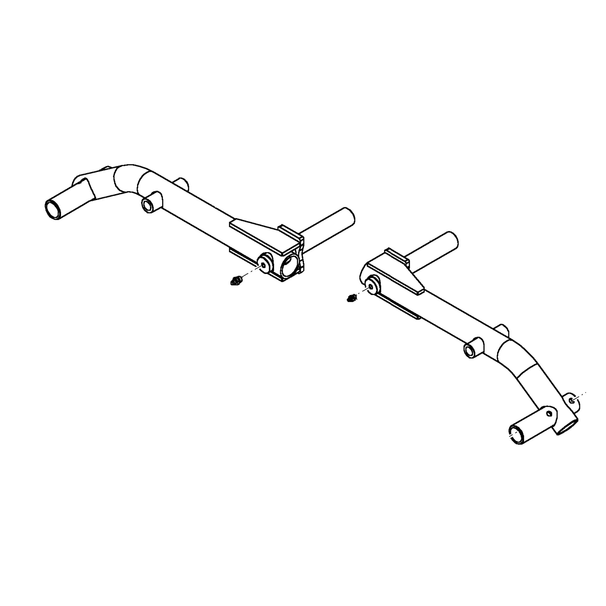 John Deere Yoke Kit front Lift Arms - TCB11477
