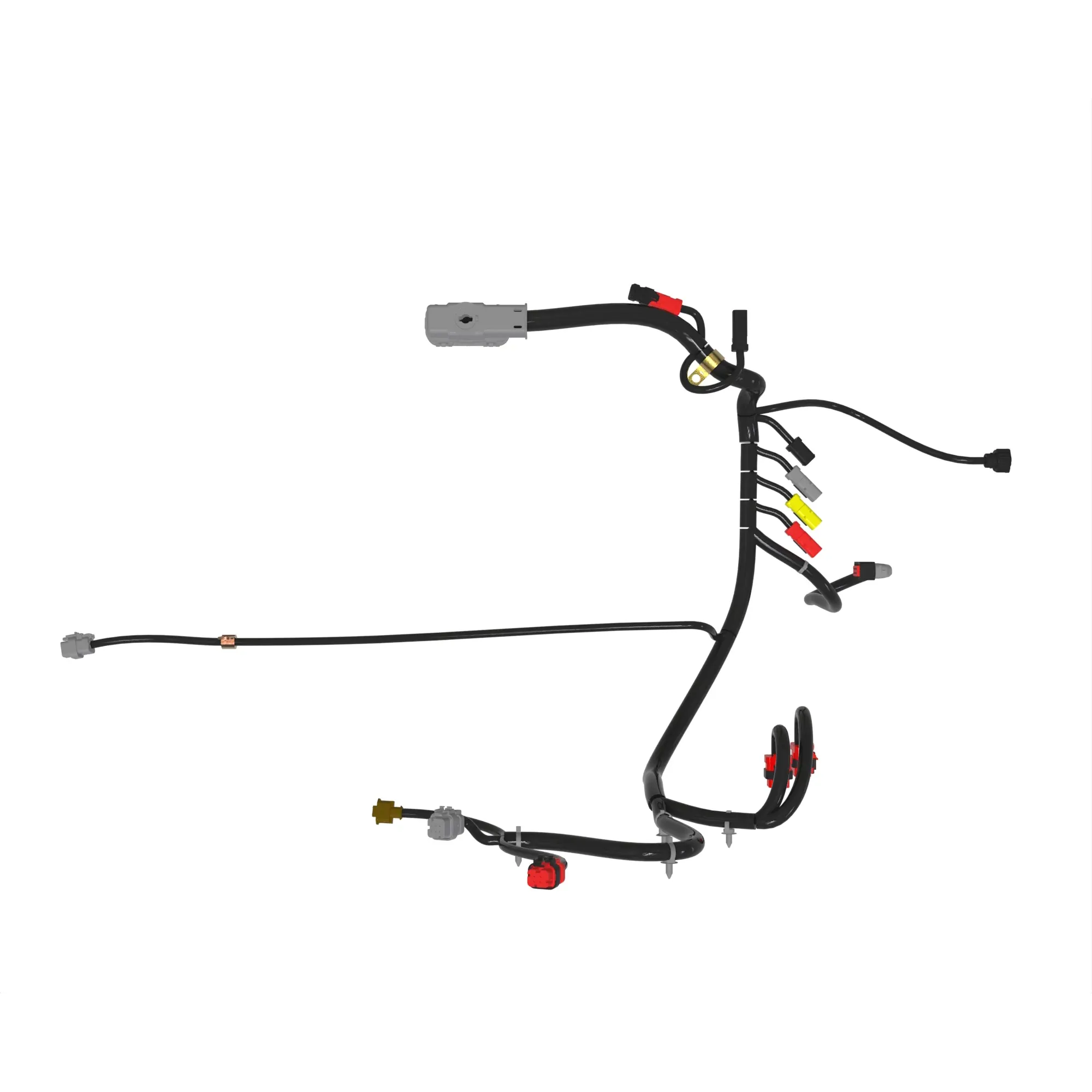 ENGINE POWER WRG HARNESS, ECU AND D