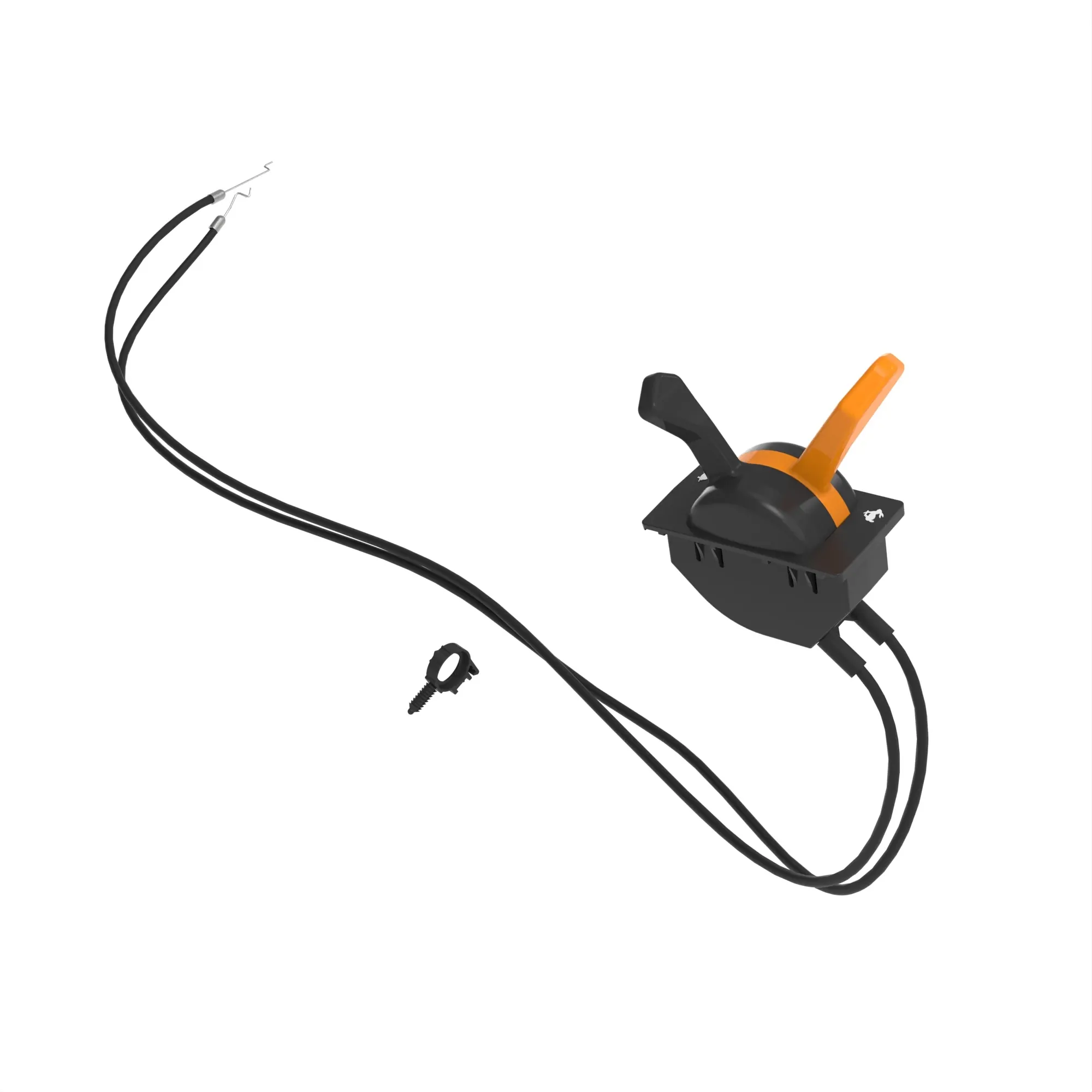 John Deere Throttle and Choke Push Pull Cable - AUC18737