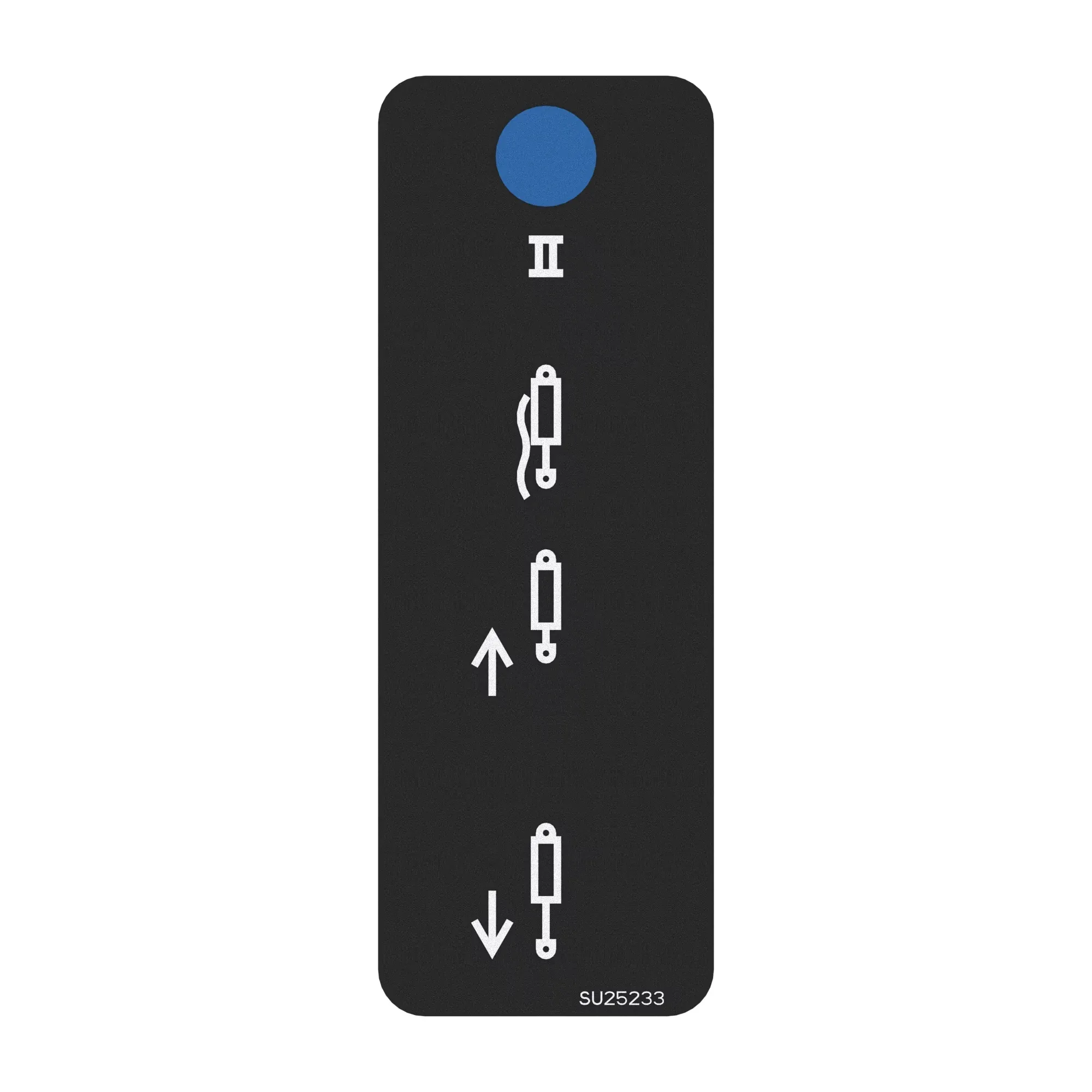 John Deere SCV 2 Shift Lever Label - SU25233