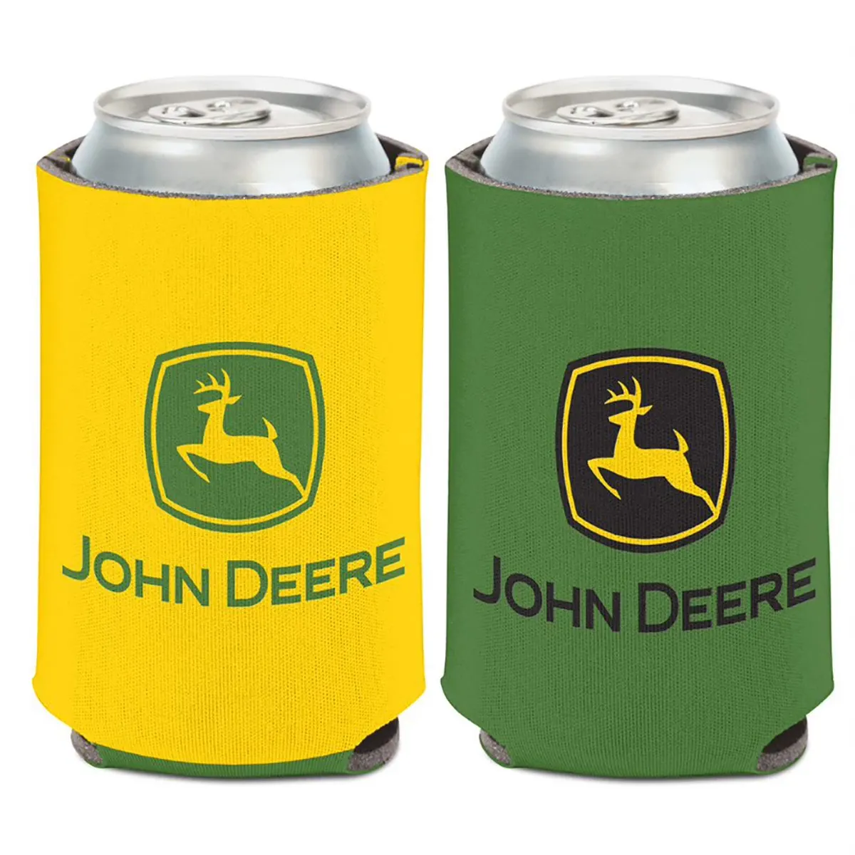 "Green and Yellow Logo 12 oz. Can Cooler"