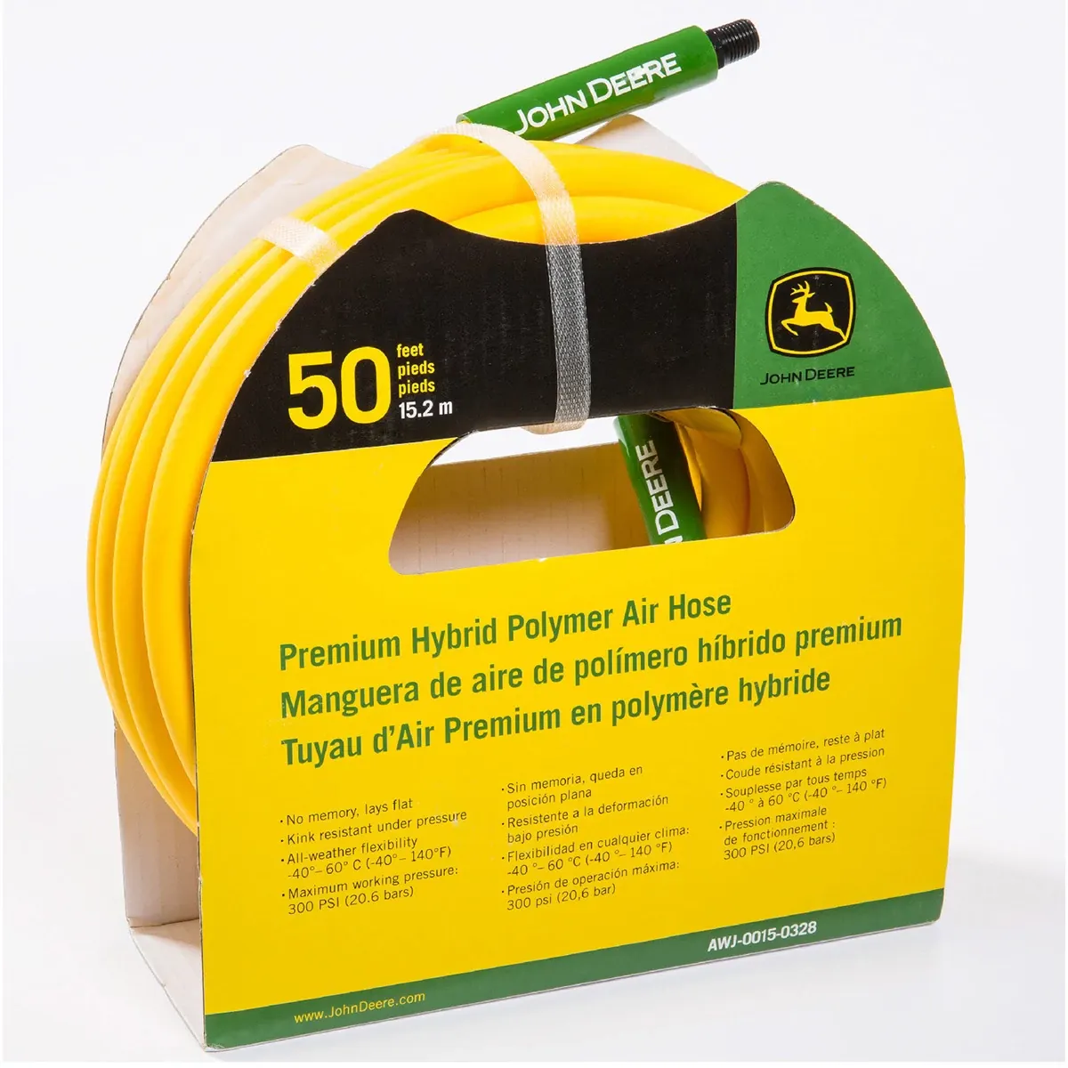 "50' x 3/8\" Hybrid-Polymer Air Hose (15-0328)"