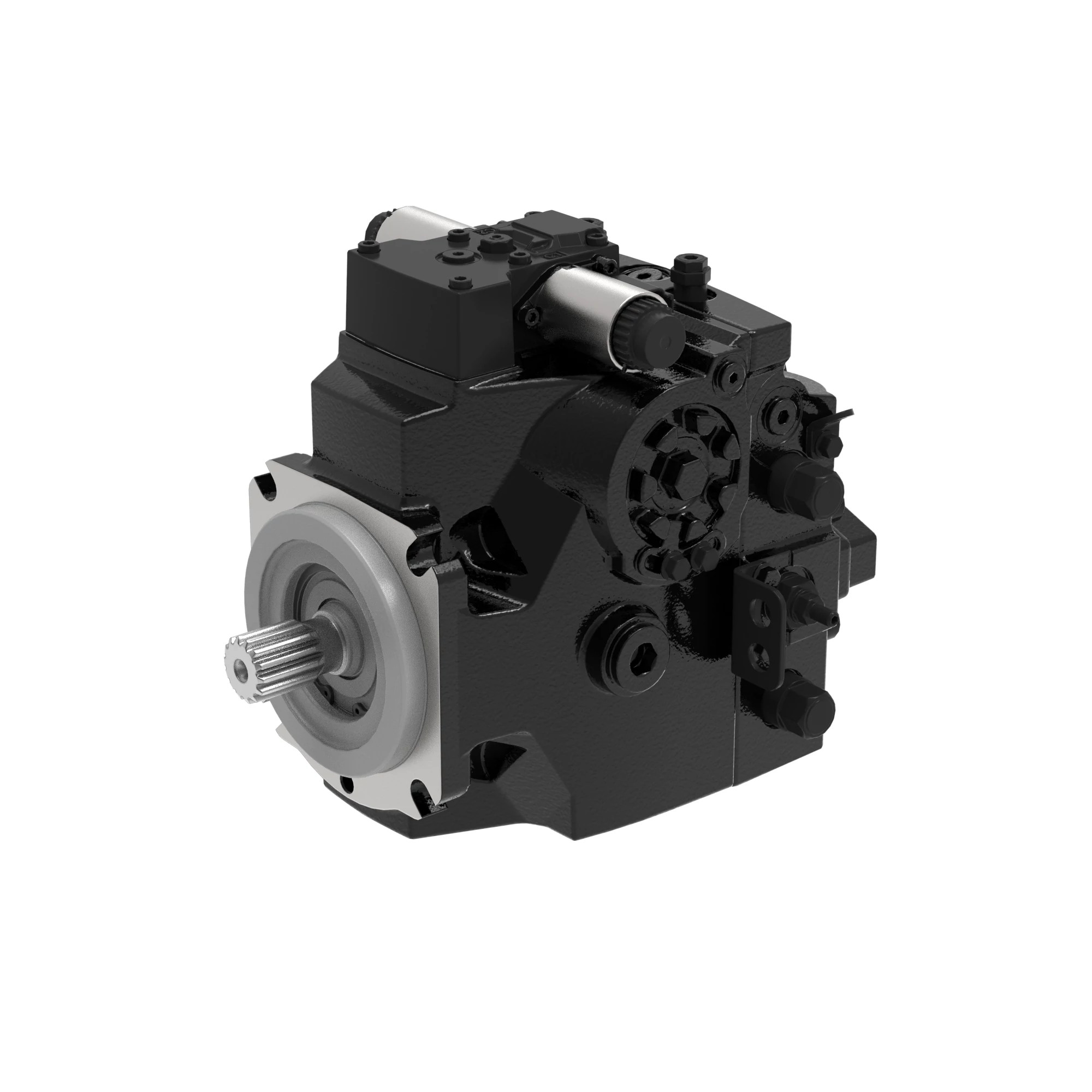 John Deere Picking Unit Drive LH Hydraulic Pump, 68 cc/rev - AKK26389