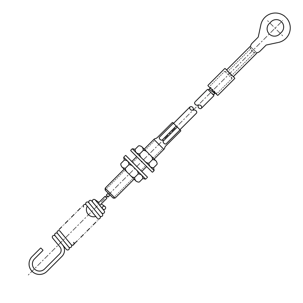 Cable, Traction (JX75)