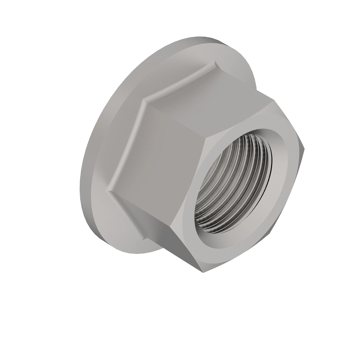 Nut, Metric, Hex Flange