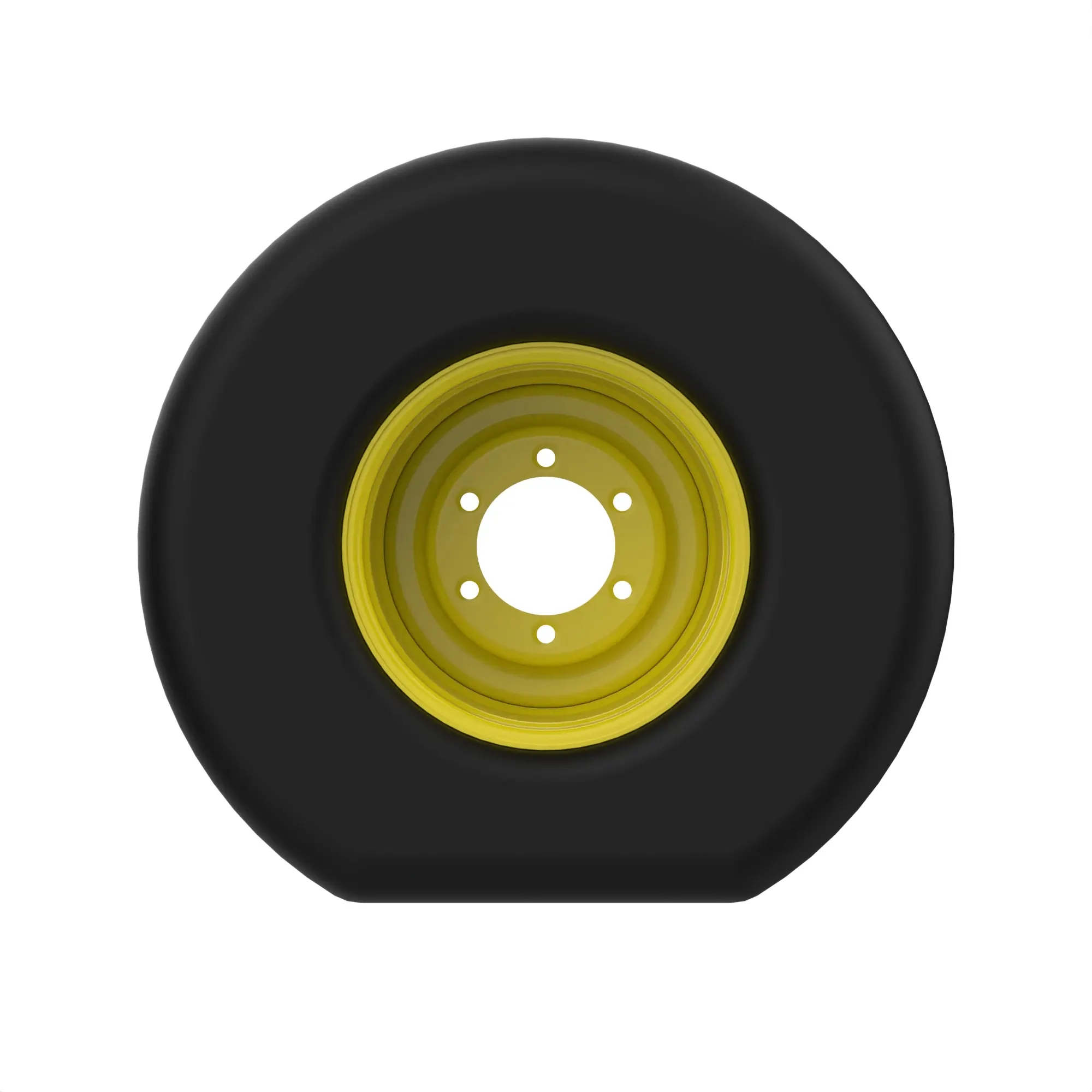 TIRE AND RIM ASSEMBLY