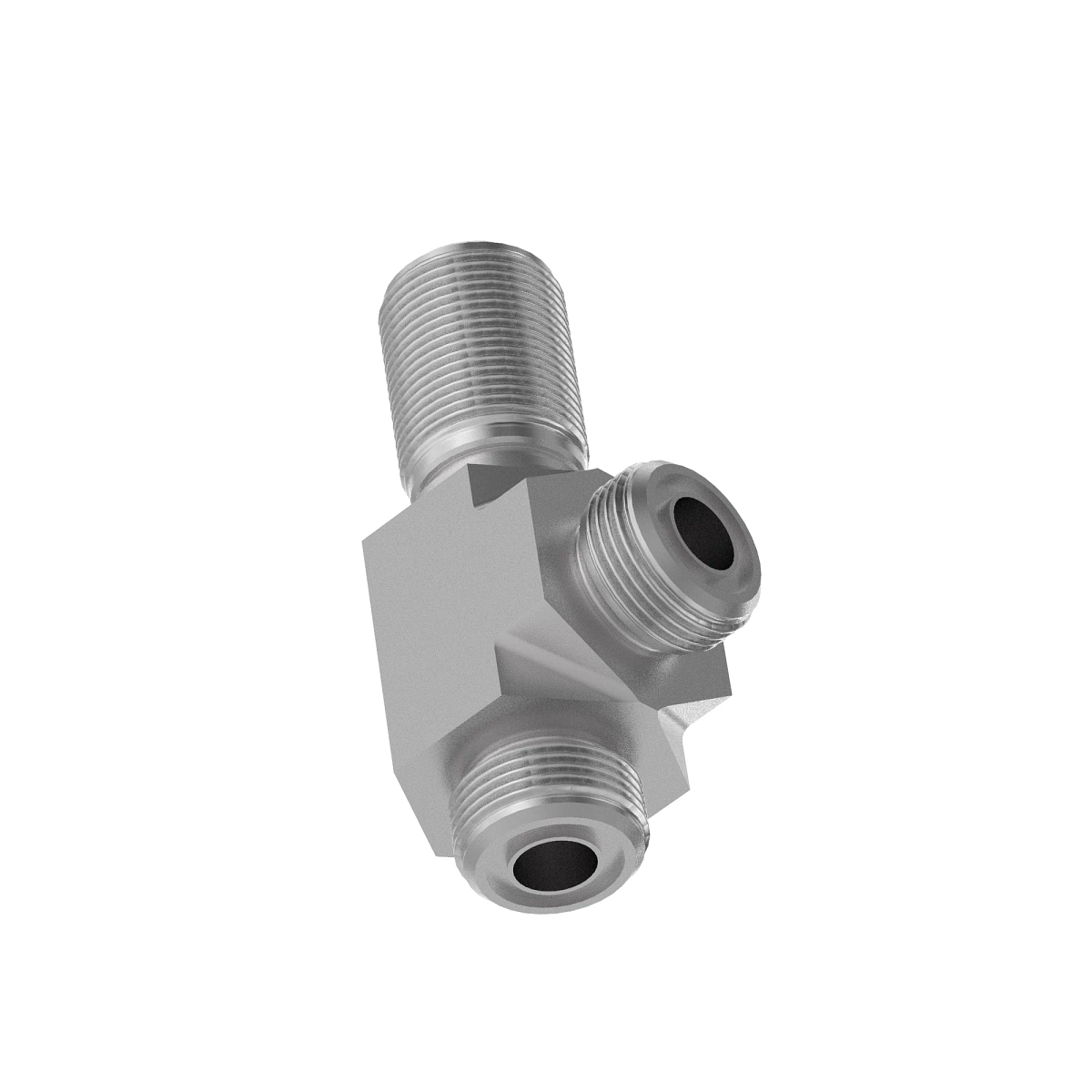 BULKHEAD RUN TEE,O-RING FSF
