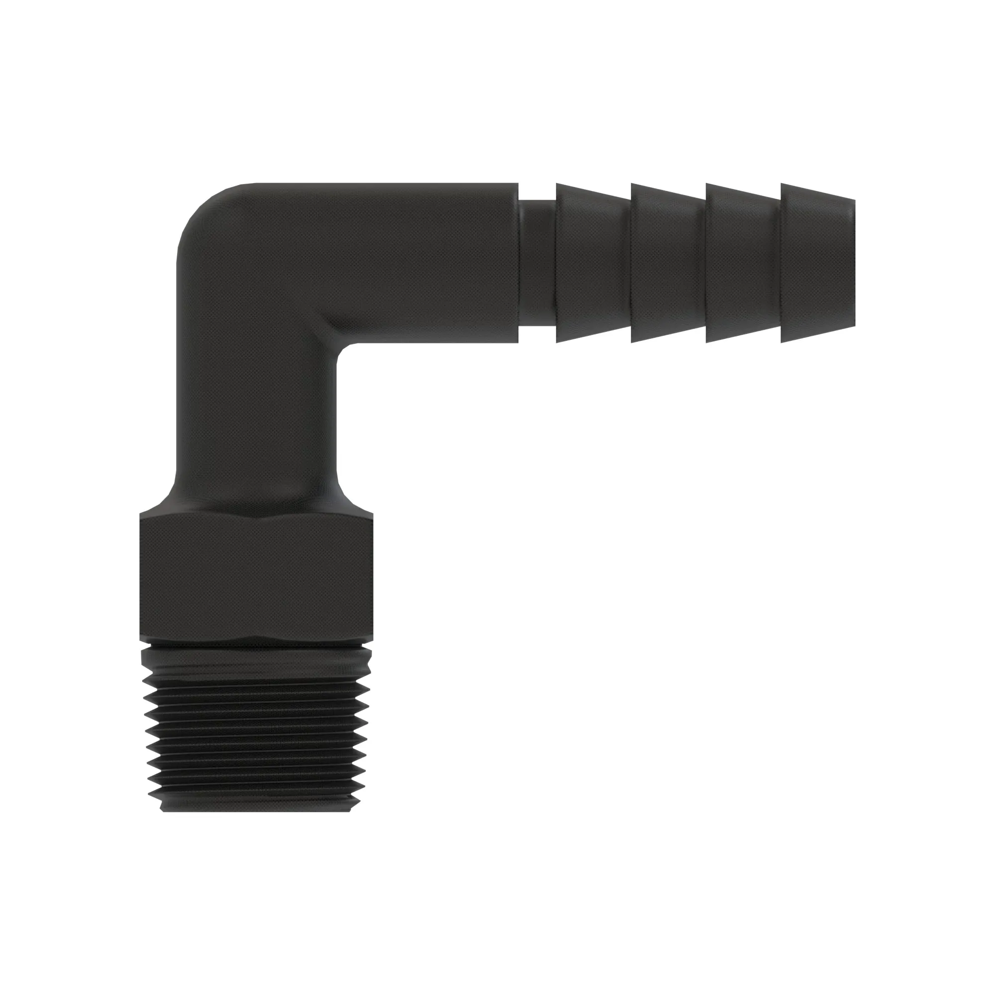 Hose Fitting, HOSE ELBOW 1/8 NPT X 1/4 HOSE