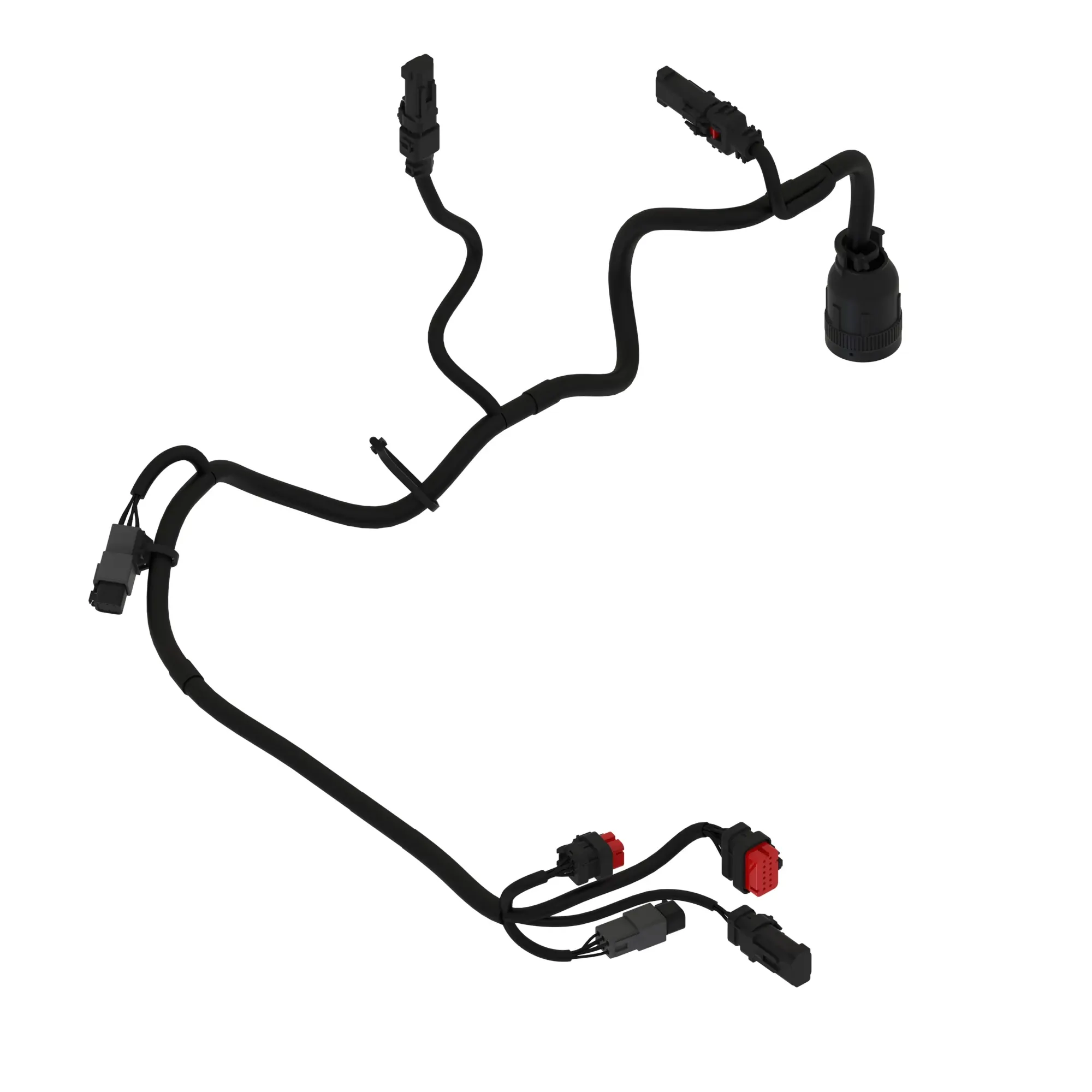 John Deere Single-Axis Joystick Wiring Harness, Right Side  - AT553179