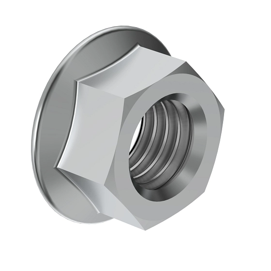 John Deere Hexagonal Flanged Nut, M10 - R539762