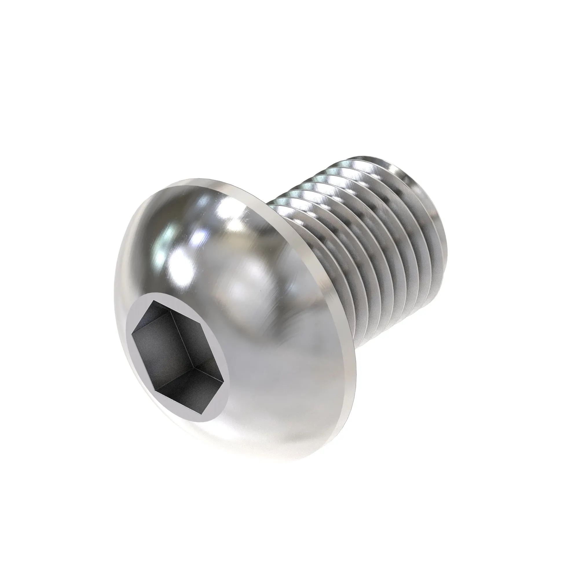 SCREW, HEX SKT BUTTON HD, METRIC