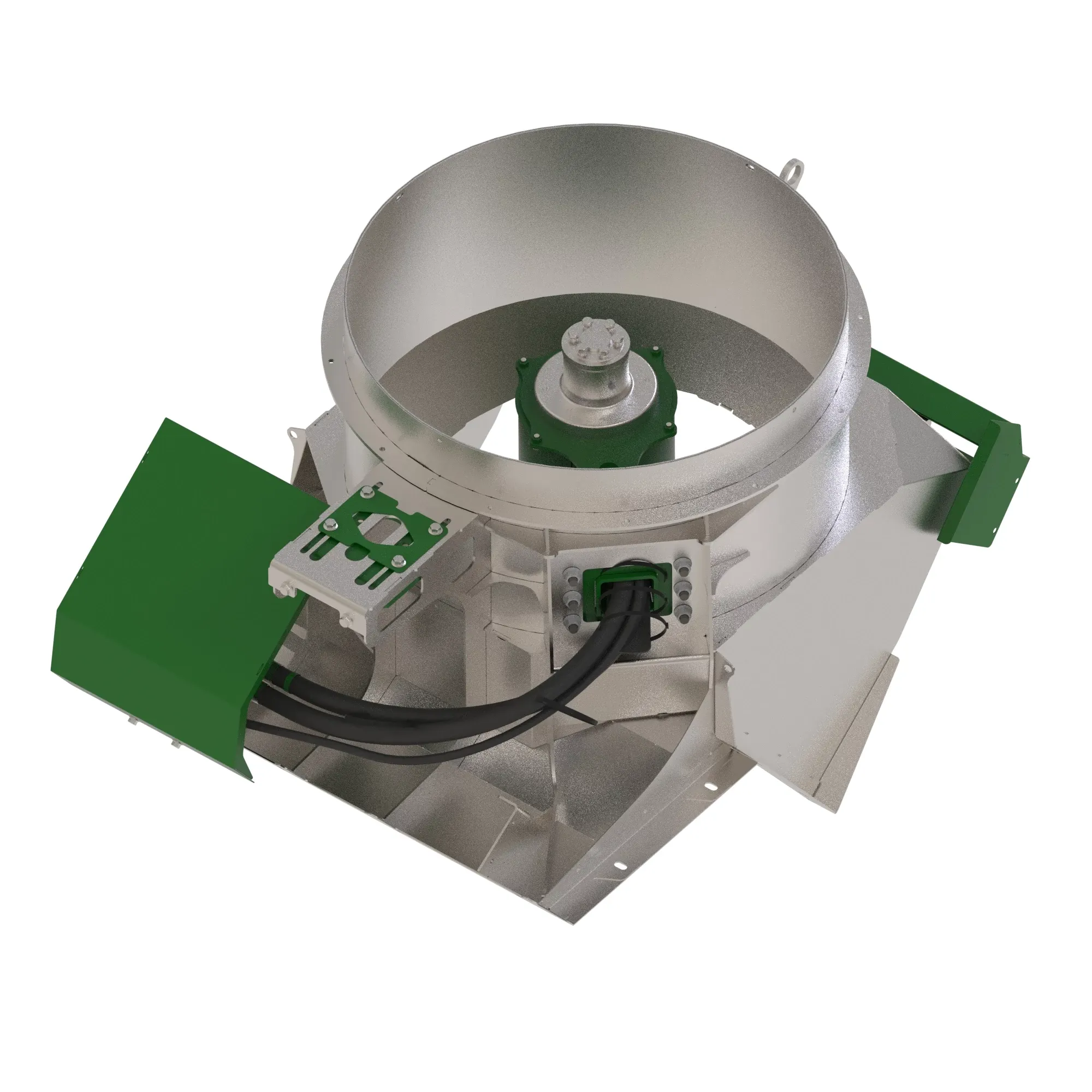 John Deere Secondary Extractor Hood Fan Attachment - BXT10223