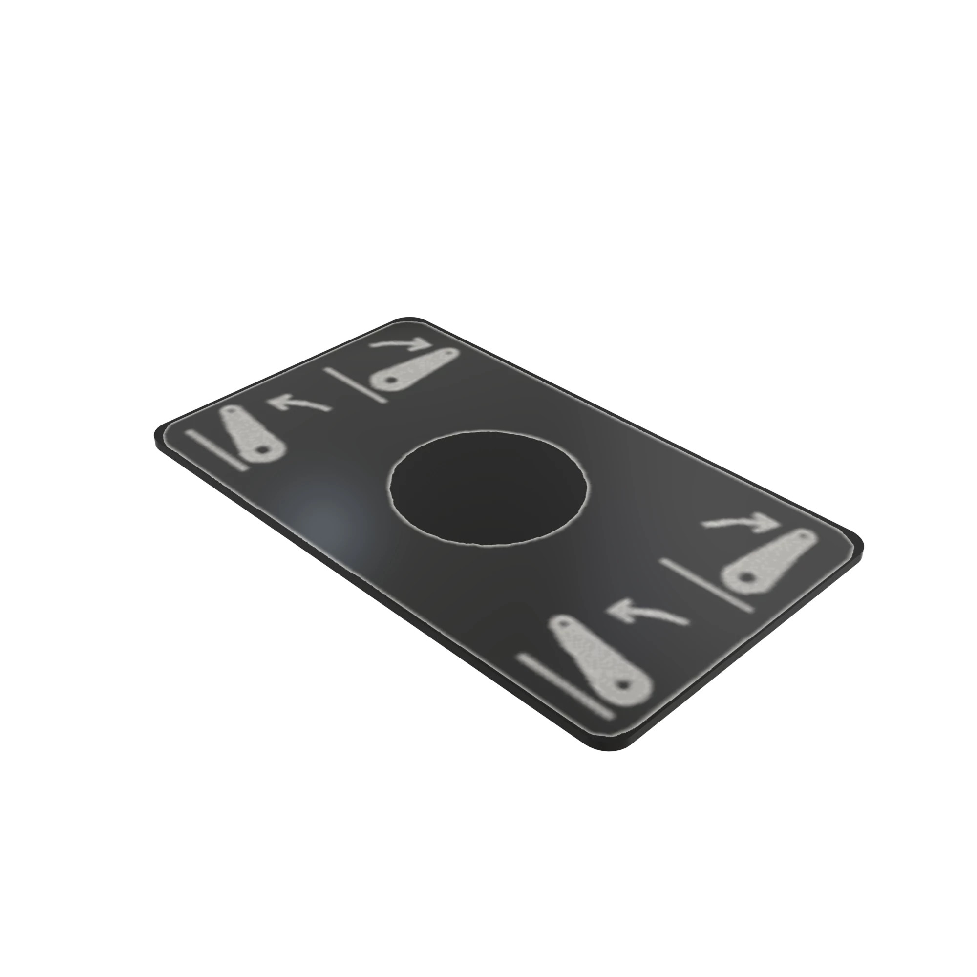 LABEL, HITCH CONTROL