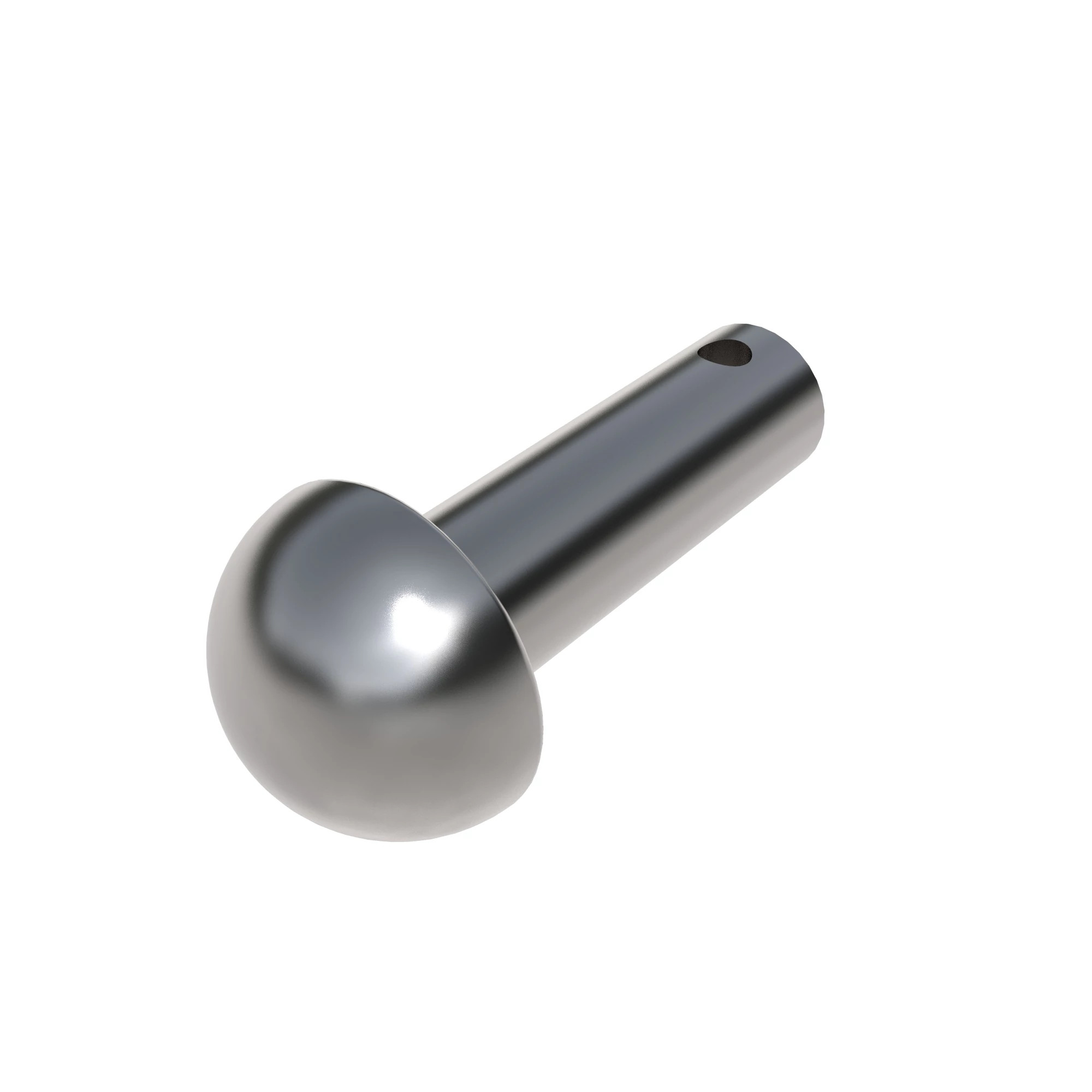 PIN, RIVET DRILLED BUTTON HD 5/8X2