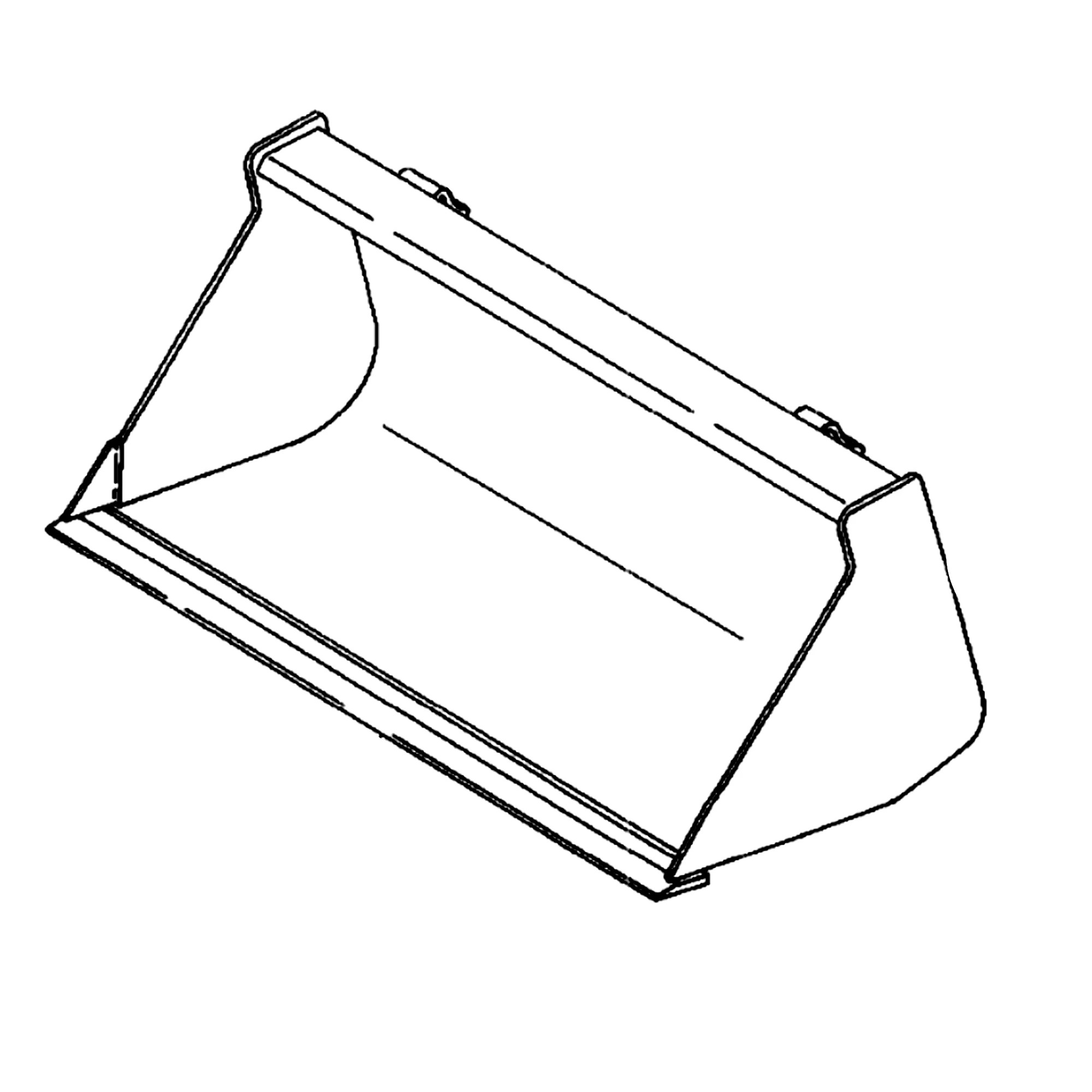 John Deere Bucket Cutting Edge, Length 2150 mm - W49485