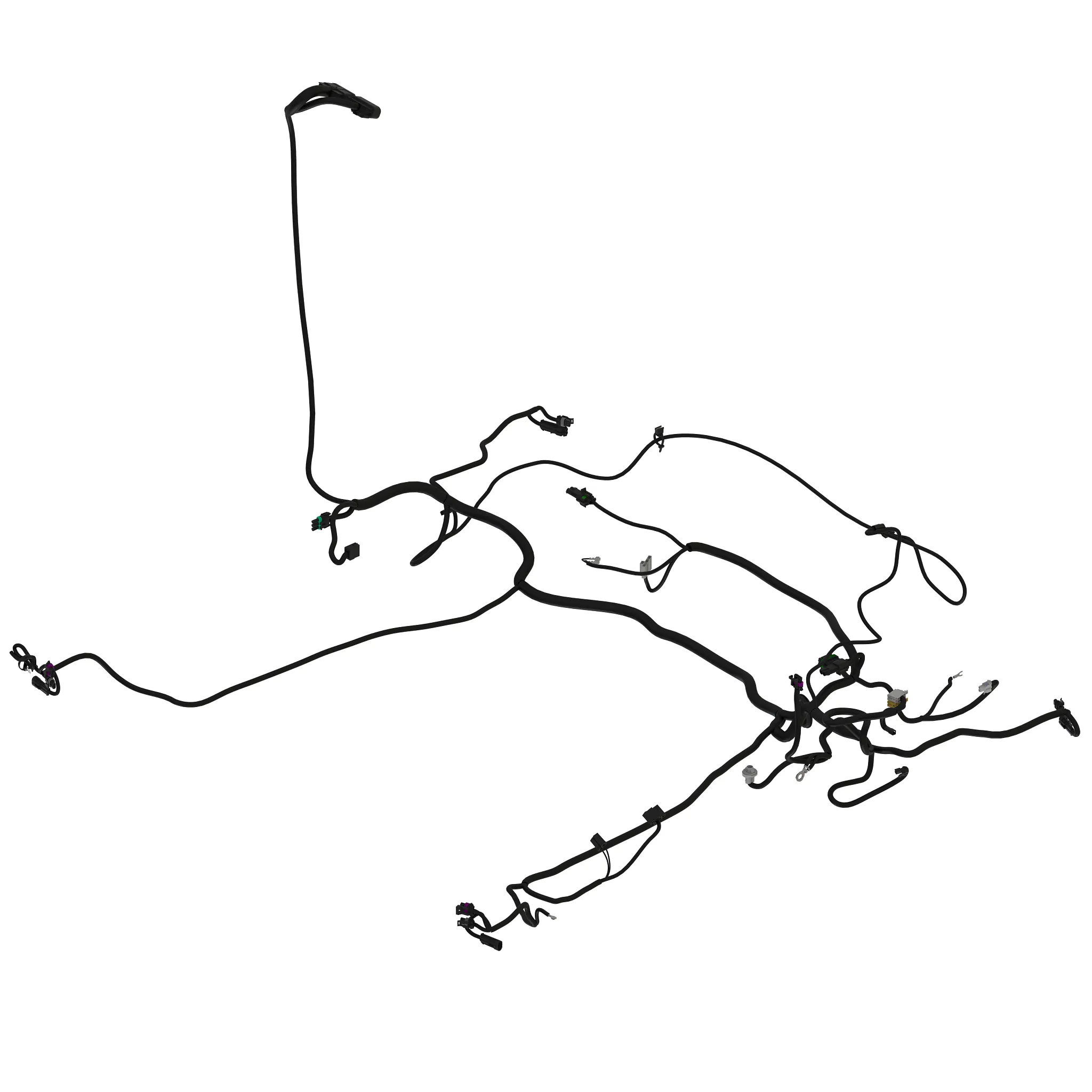 John Deere Cab Roof Wiring Harness - TA29125