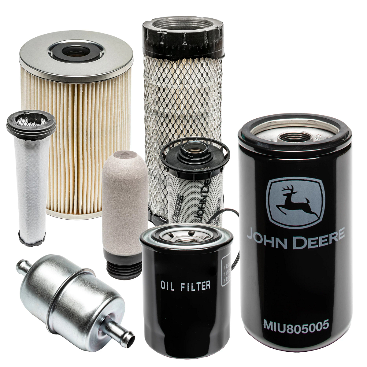 John Deere 1000 Hour Filter Pak for Compact Construction - AT535113