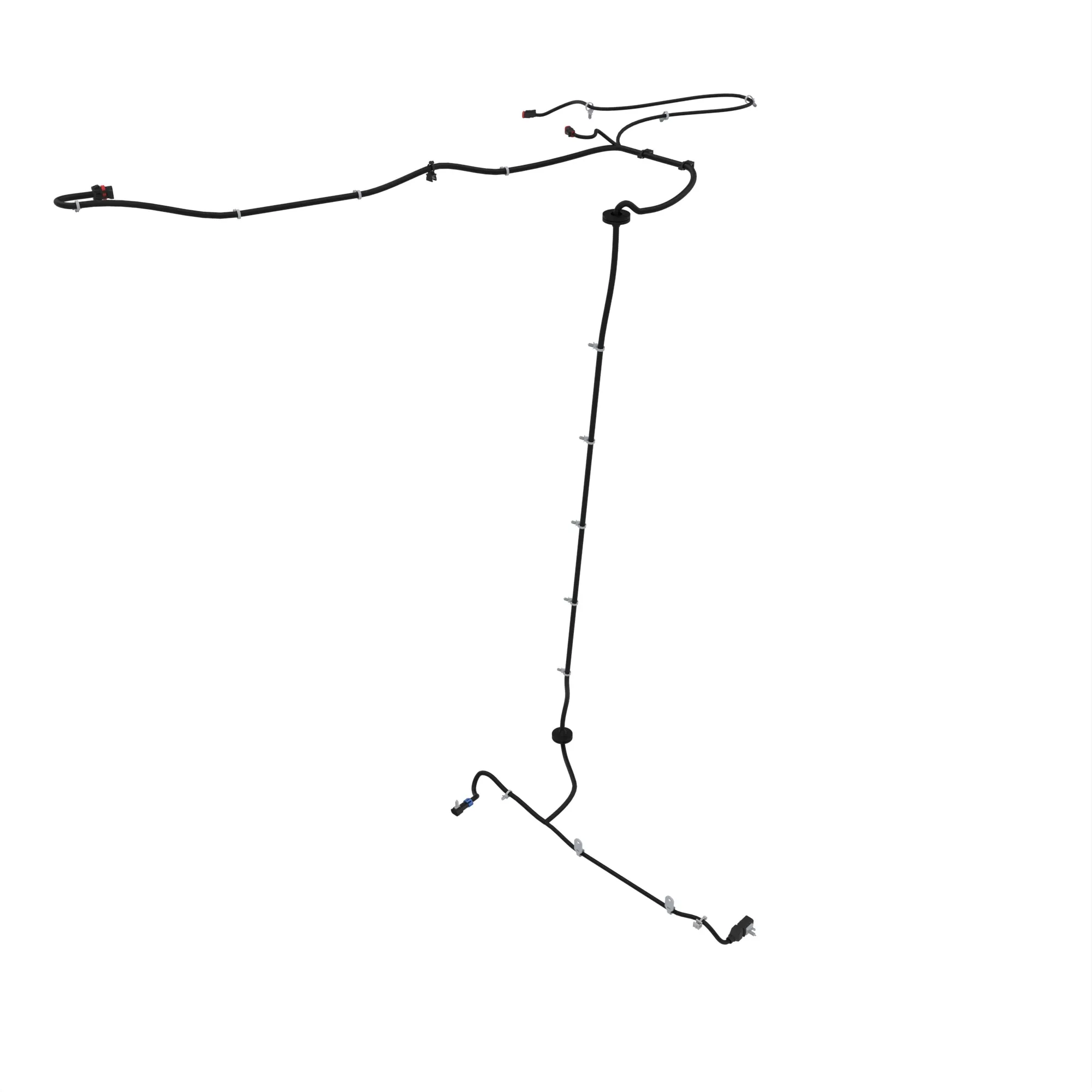 John Deere Flex Residue Wiring Harness, Deluxe, Left Side - AXE37974