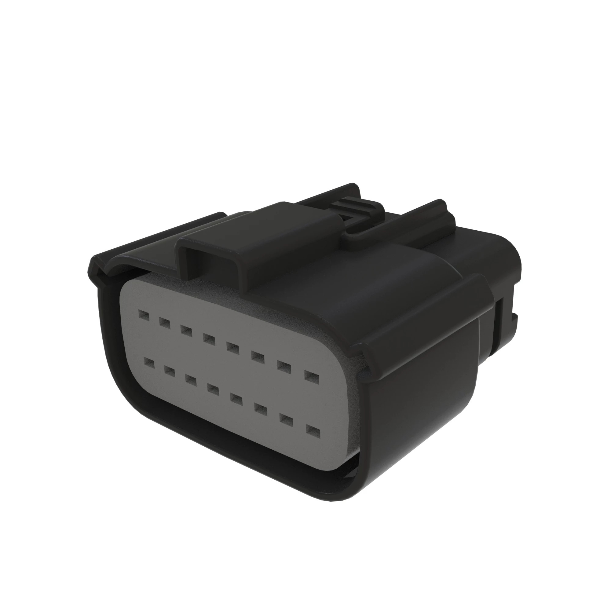 CONN MOLEX MX150 16W FS BLK PLSTC