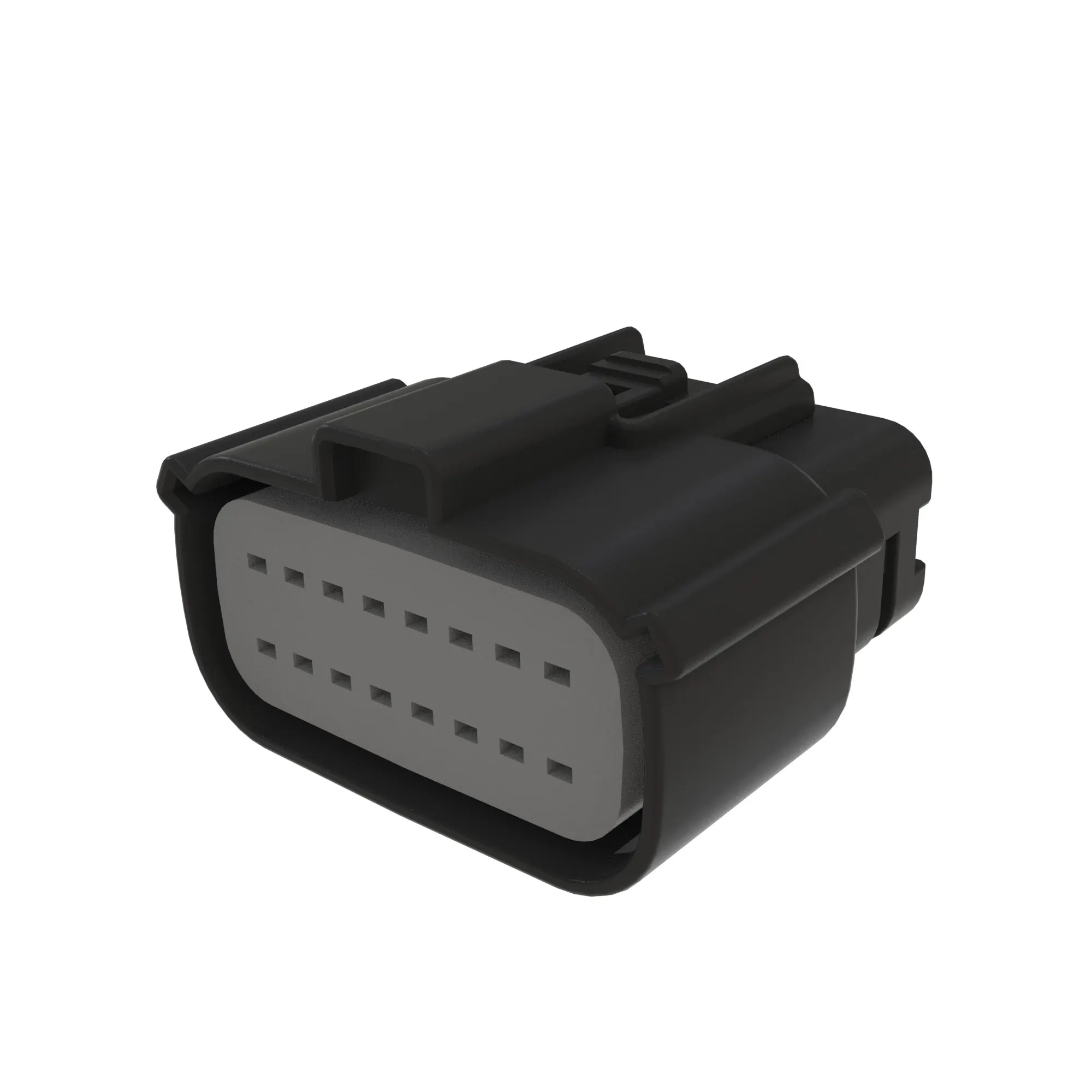 Conn Molex MX150 16W Fs Blk Plstc