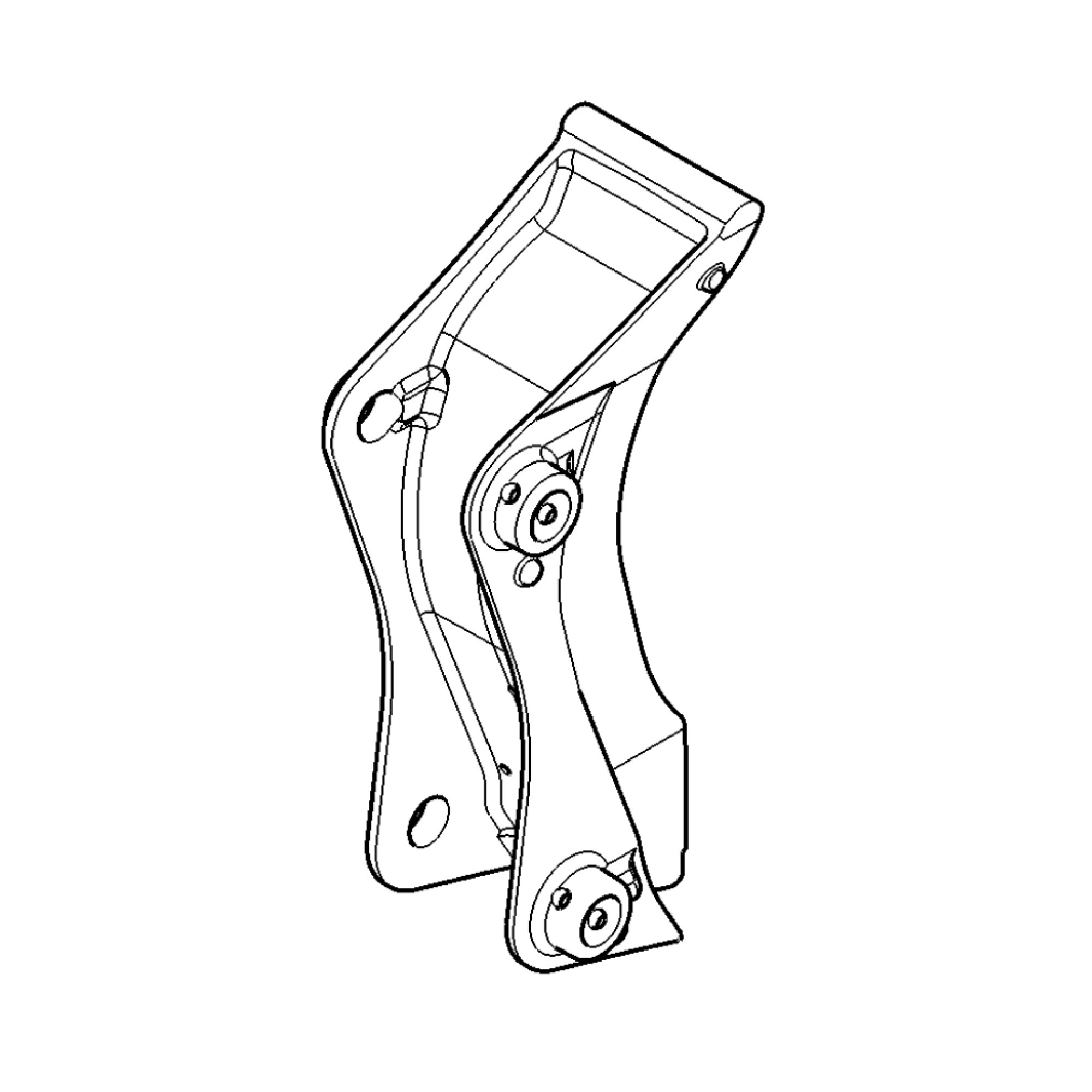John Deere Carrier Holder, Left Side - W54121