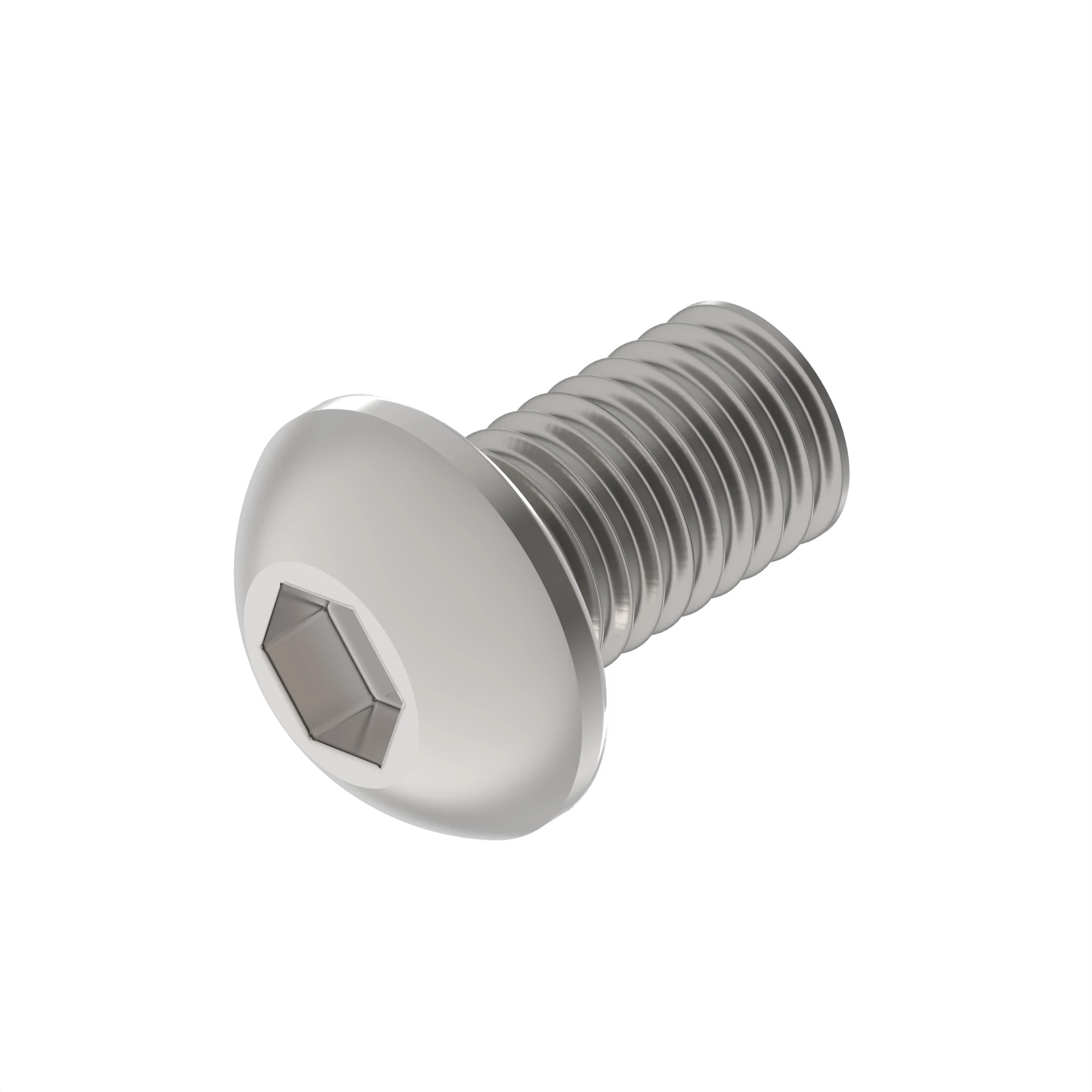 SCREW, HEX SKT BUTTON HD, METRIC