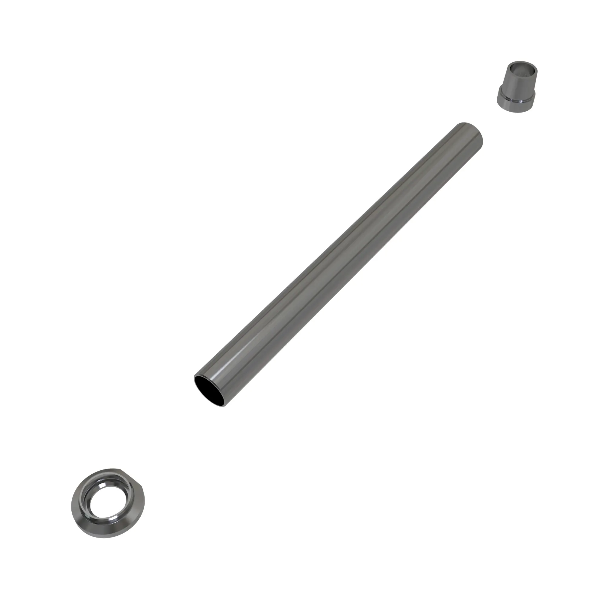 John Deere 1 Hole Stainless Steel Spray Pipe Kit - AKK18819