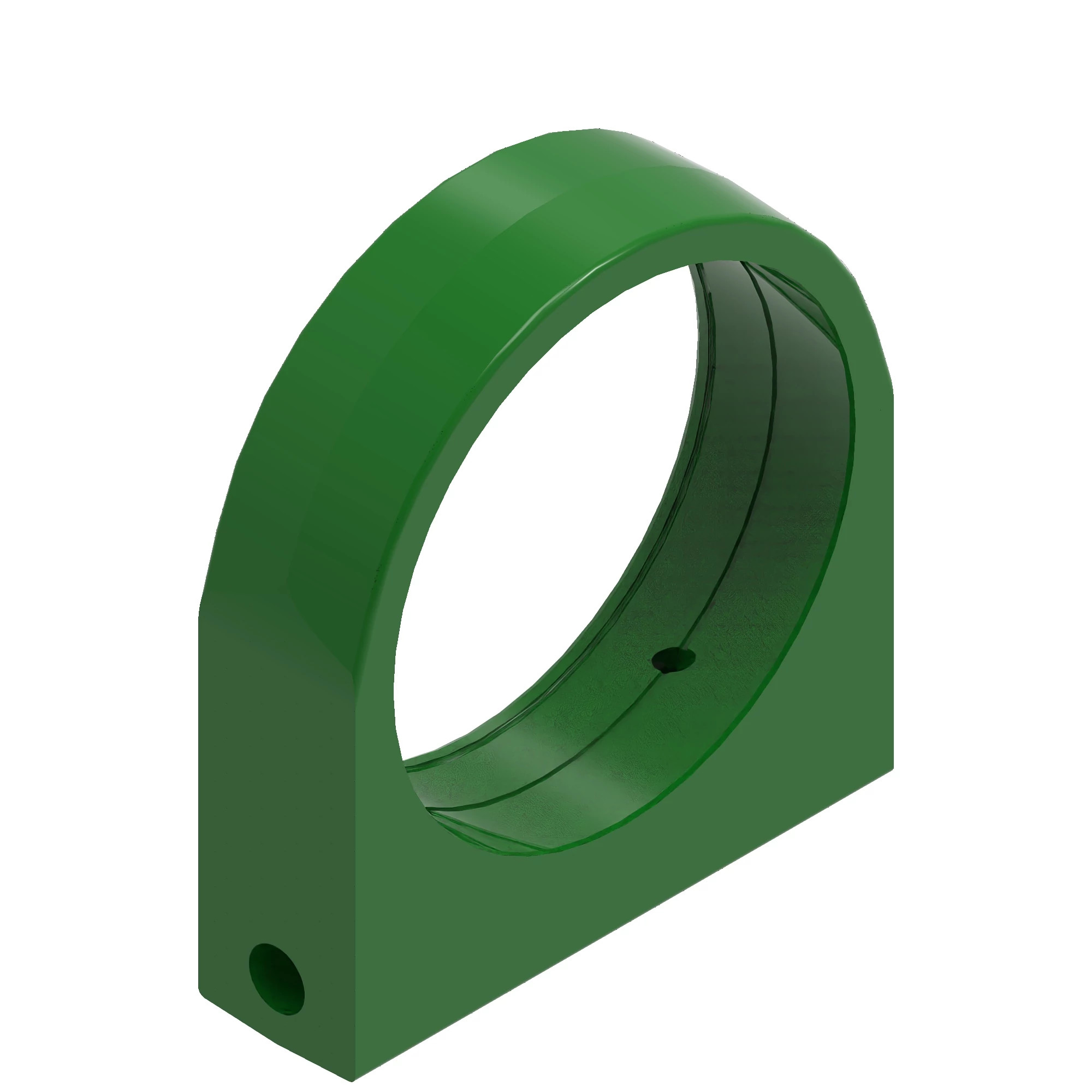 John Deere Right Side Cutterhead Mainframe Bush Housing - HXE132140