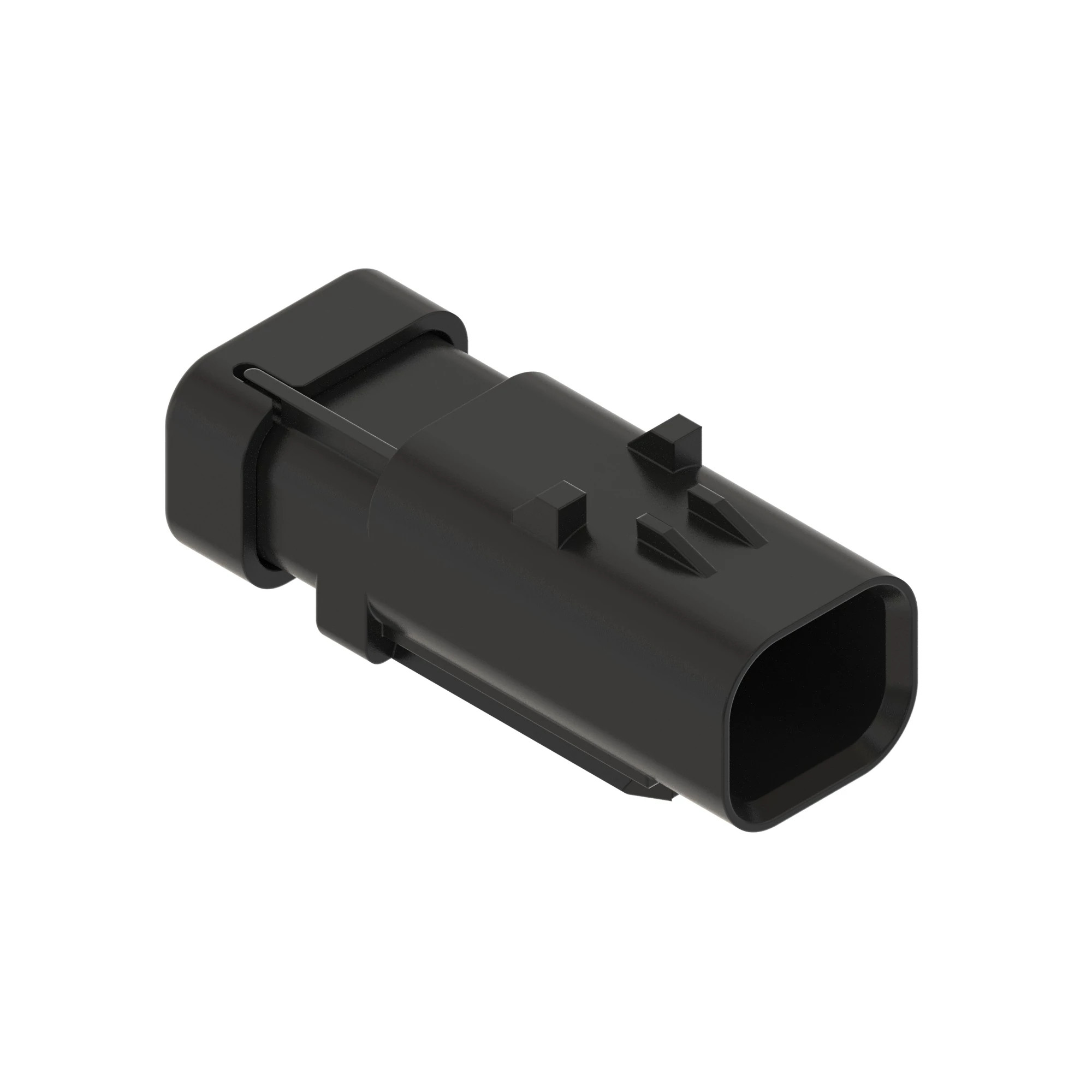 TYCO AMPSEAL16 2W PIN SLD GRY PLSTC