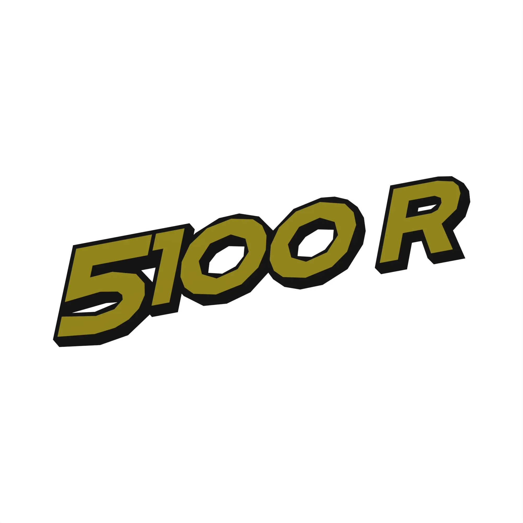 John Deere 5100R Label, Left Side - SU40237