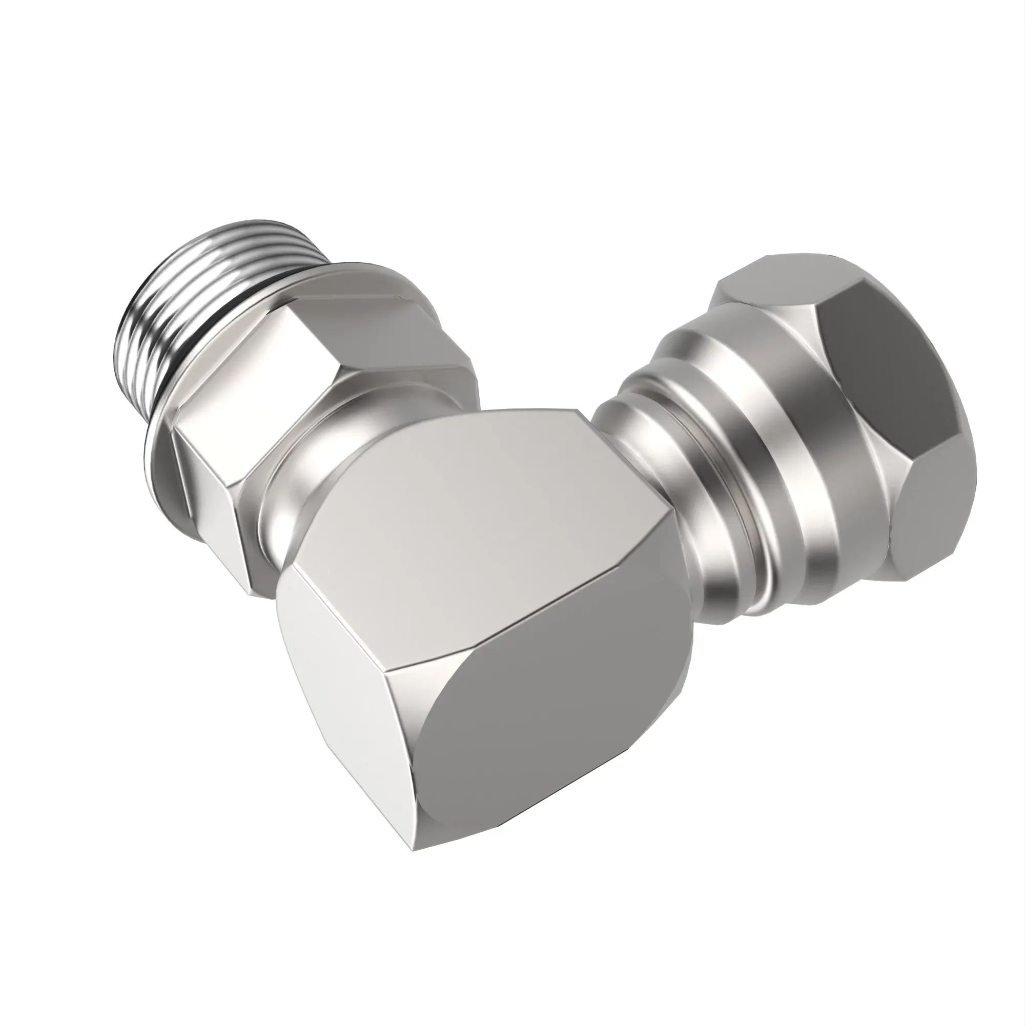 90 DEG STRAIGHT THREAD SWIVEL